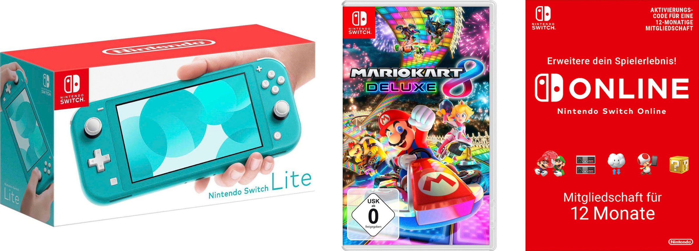 Nintendo Switch Spielekonsole »Lite«, Mario 8 Deluxe | BAUR