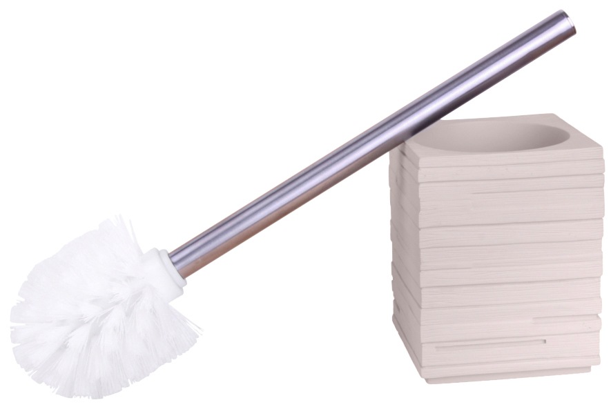 Sanilo WC-Garnitur "Calero" aus Edelstahl  Polyresin (Kunststein) günstig online kaufen