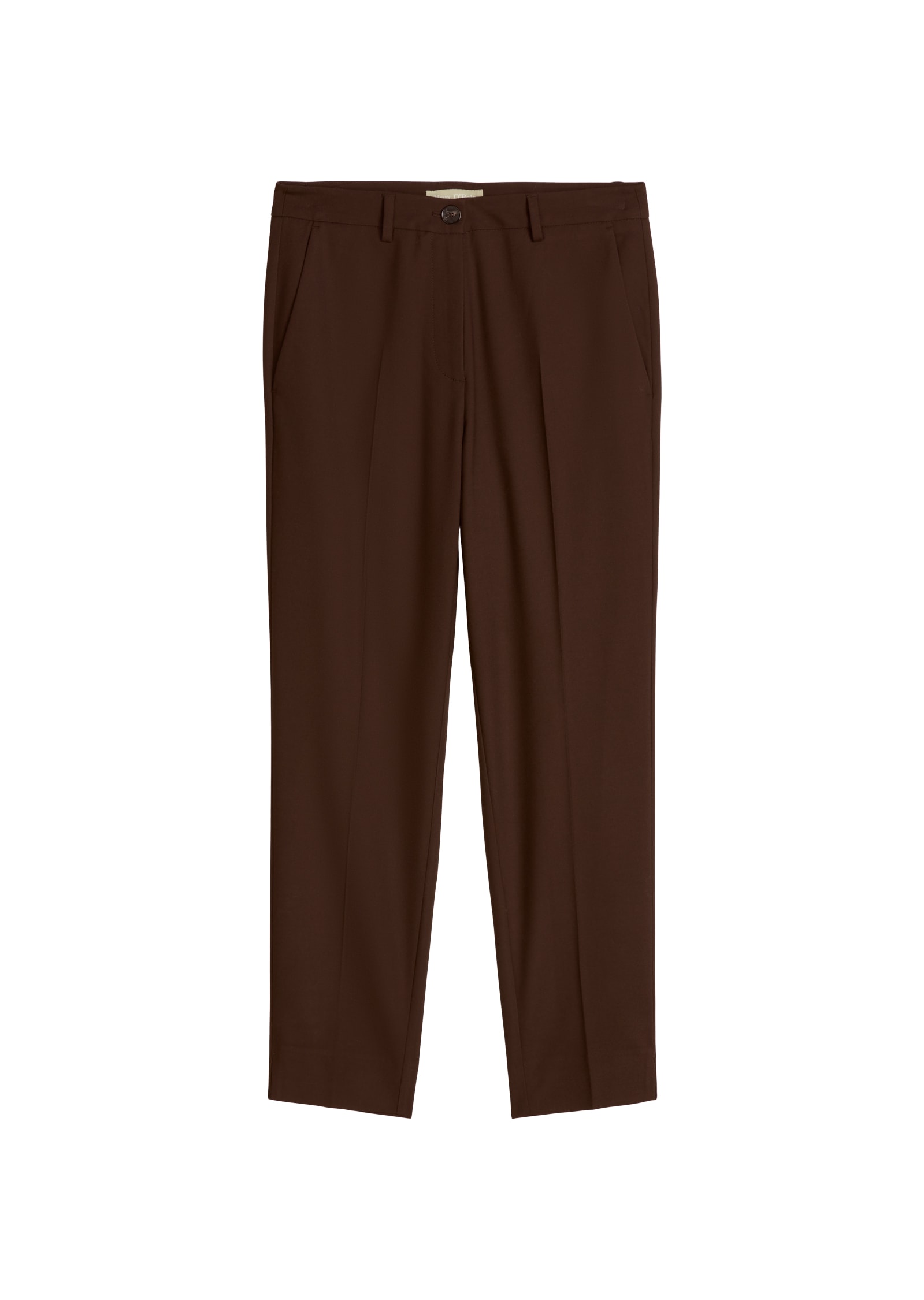 Marc O'Polo Stoffhose  mit geschlitztem Saum, Slim Fit