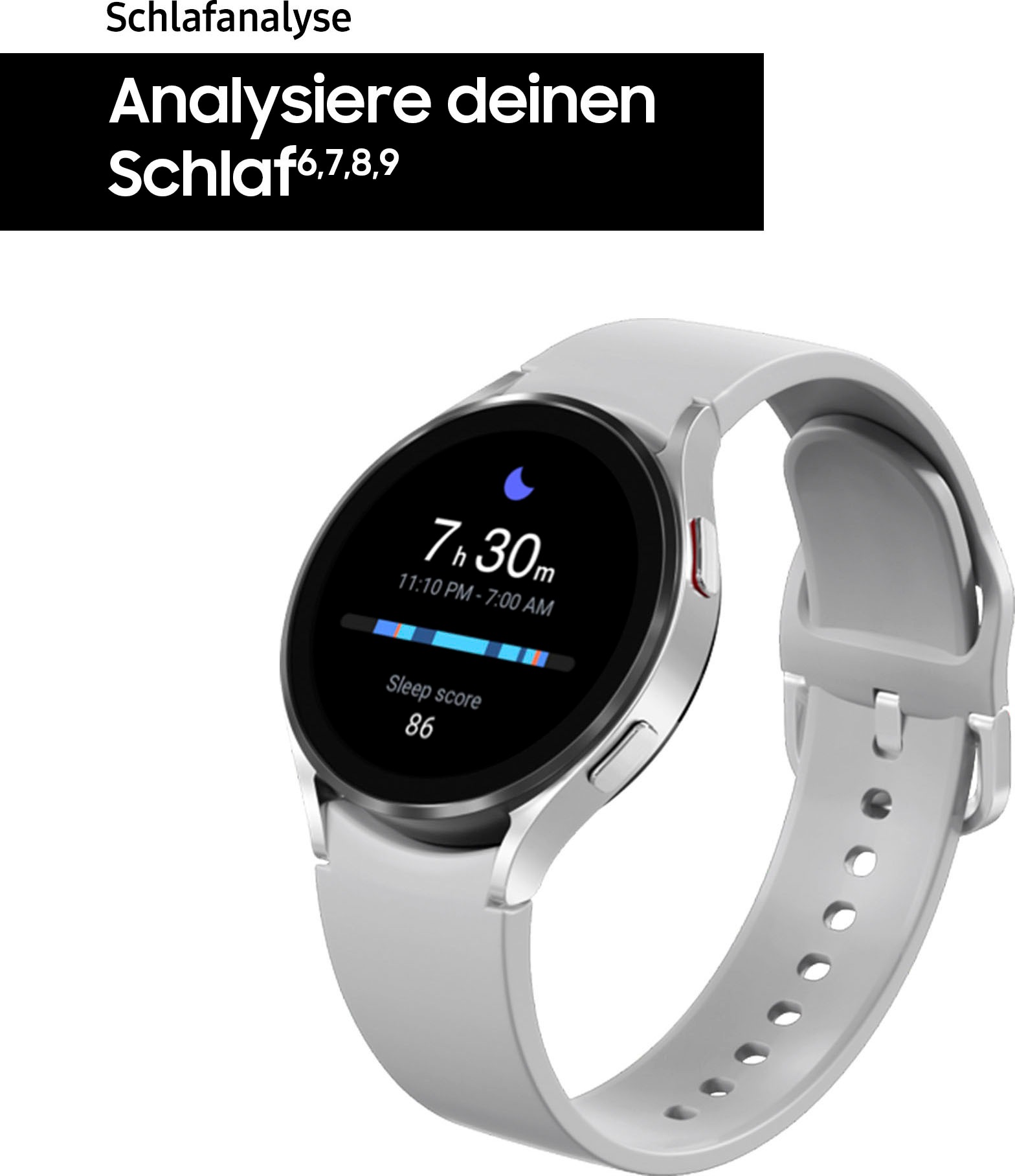 Tracker, Google 44mm (Wear | Smartwatch Fitness BAUR by Samsung »Galaxy 4 Fitness Watch LTE«, Gesundheitsfunktionen) OS Uhr,