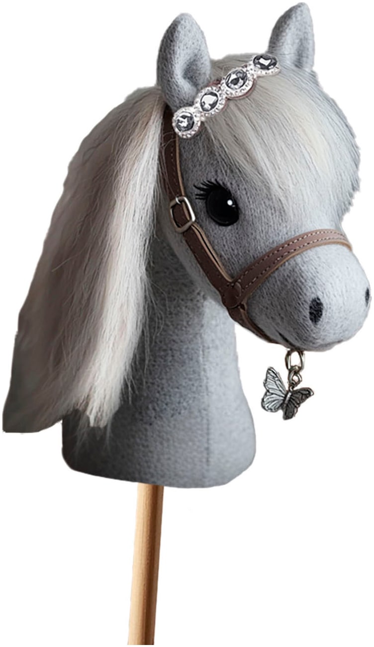 Lena® Steckenpferd »Steckenpferd Hobby Horsing, grau, 70cm«
