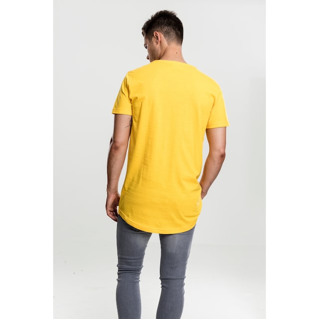 URBAN CLASSICS Kurzarmshirt »Herren Shaped Long Tee«, (1 tlg.) ▷ kaufen |  BAUR