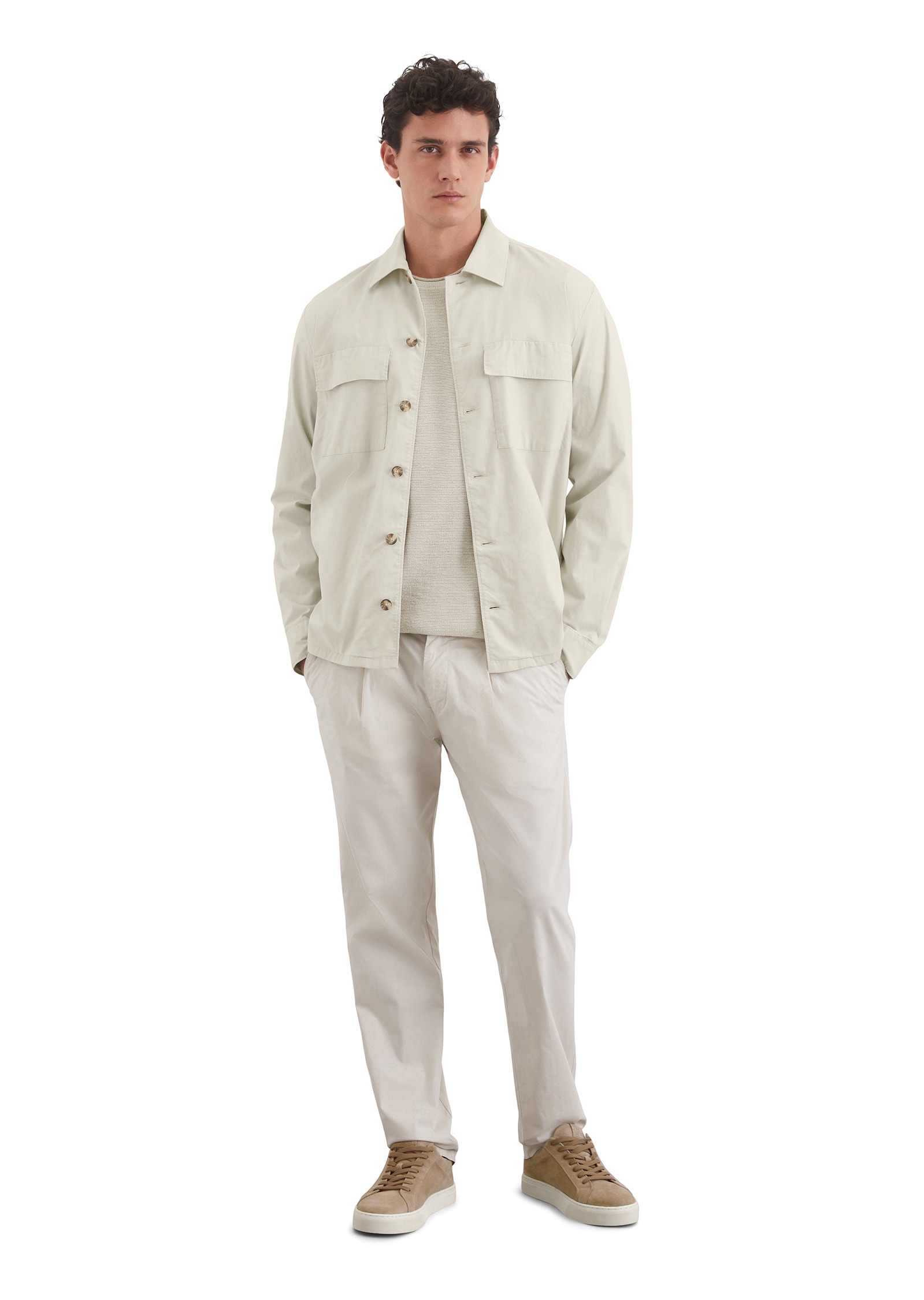 Marc O'Polo Kurzjacke »aus Bio-Baumwoll Mix«
