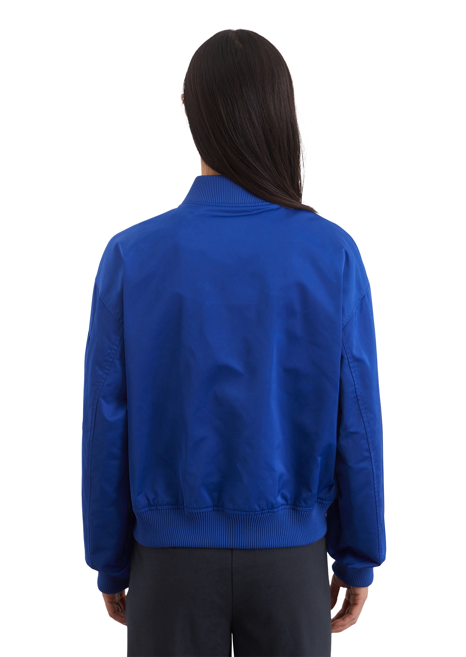 Marc O'Polo Outdoorjacke »aus recyceltem Polyester-Twill«, ohne Kapuze