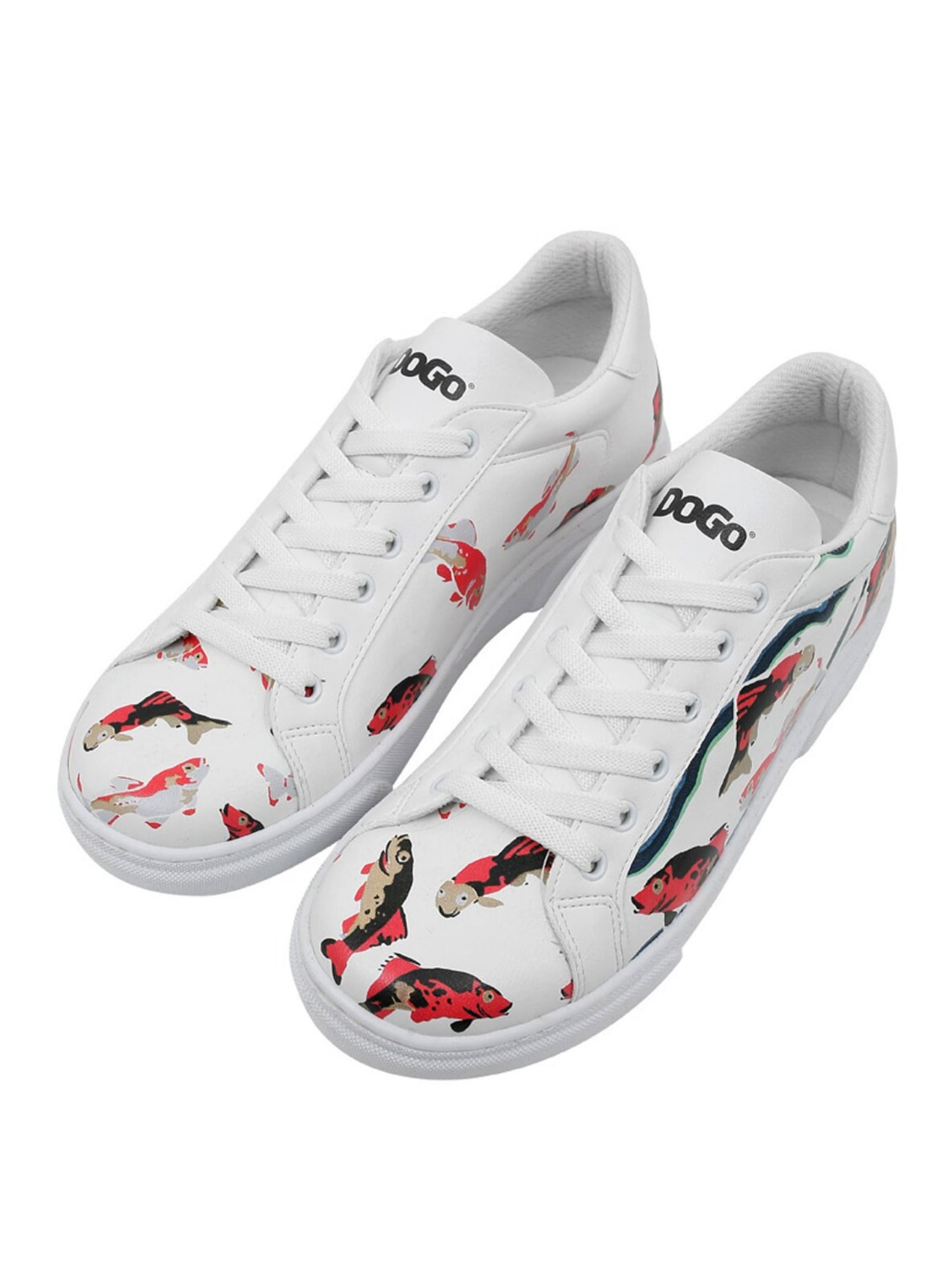 DOGO 1100000002199 "Ace Low-Top Sneaker The Wise Owl Damen Sneaker" Handgefertigt