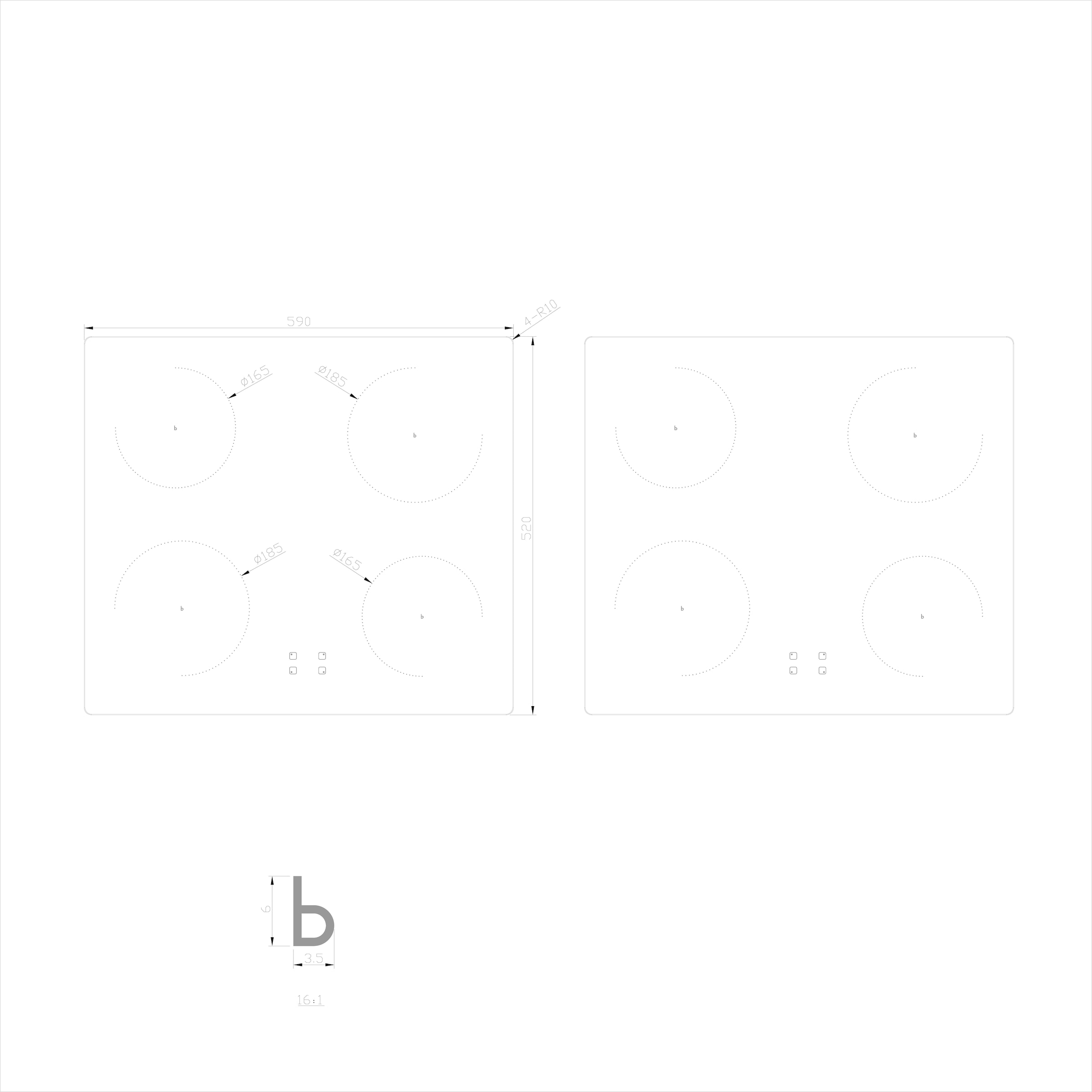 BASIC by Balculina Winkelküche »Turin«, Stellbreite 280x175 cm, wahlweise mit E-Geräten