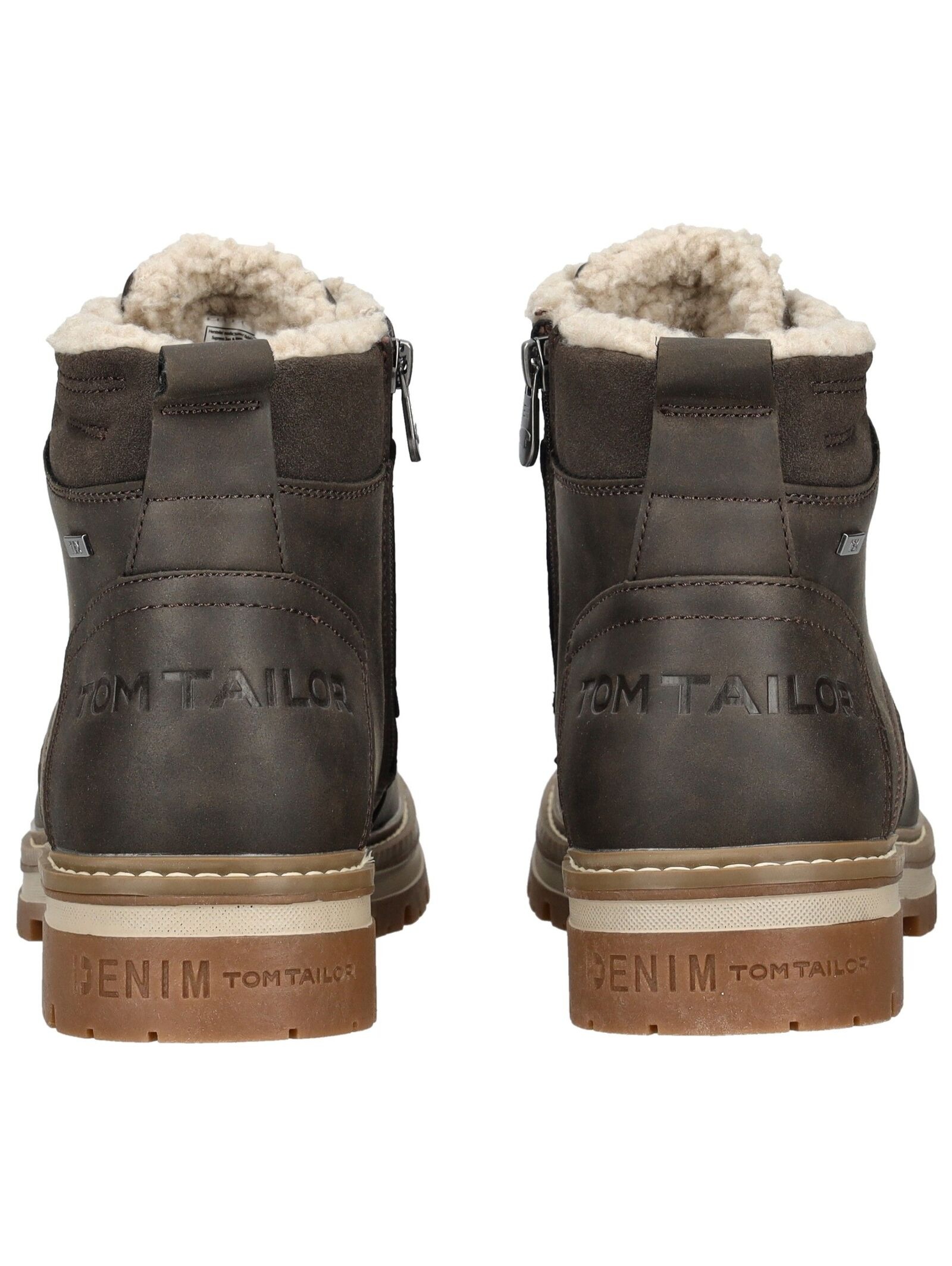 TOM TAILOR Schnürstiefelette »Tom Tailor Stiefelette Lederimitat«