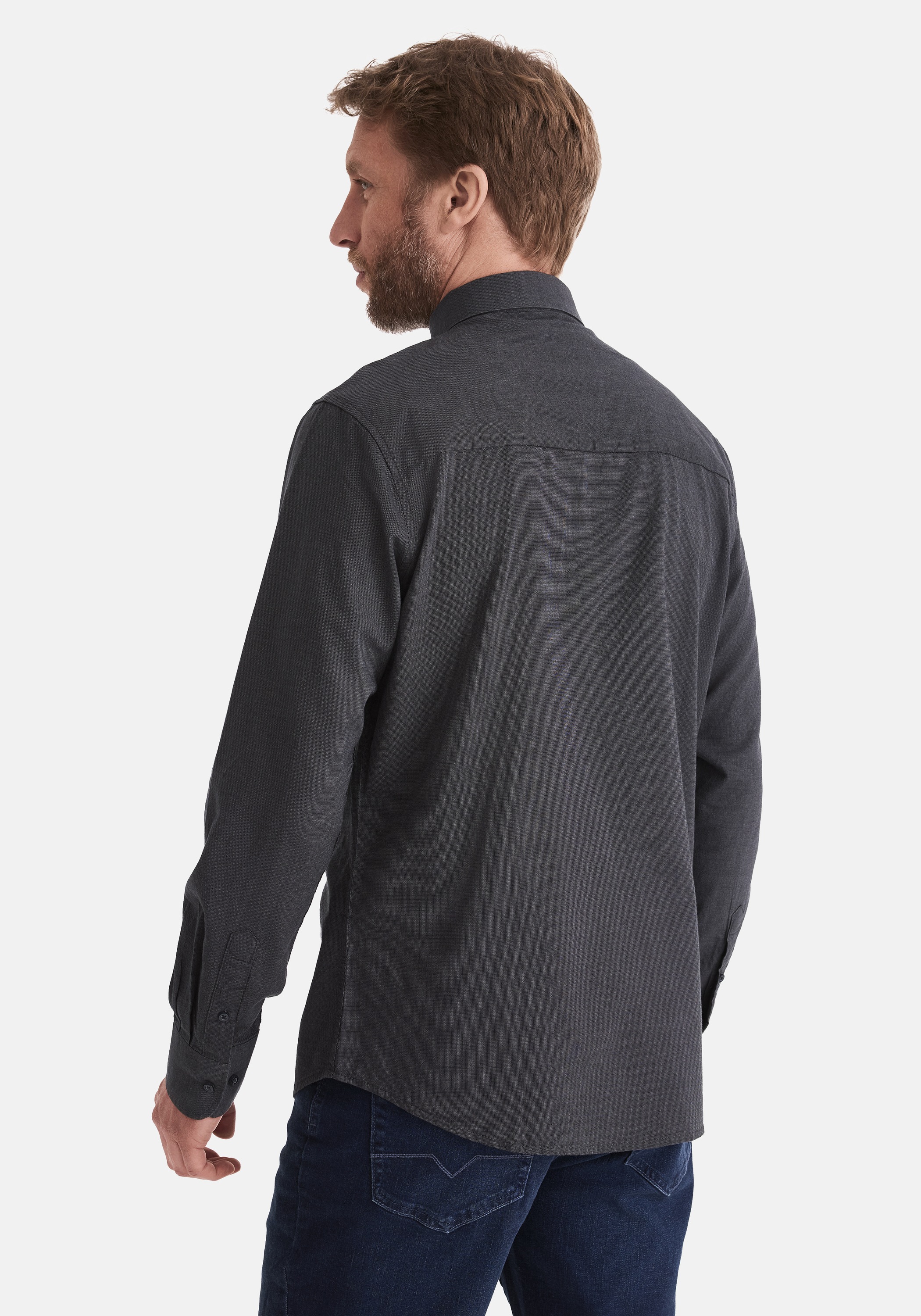 Stooker Men Langarmhemd »HUGH Hemd Langarm Regular Fit« Langarm Hemd Regular Fit für Herren