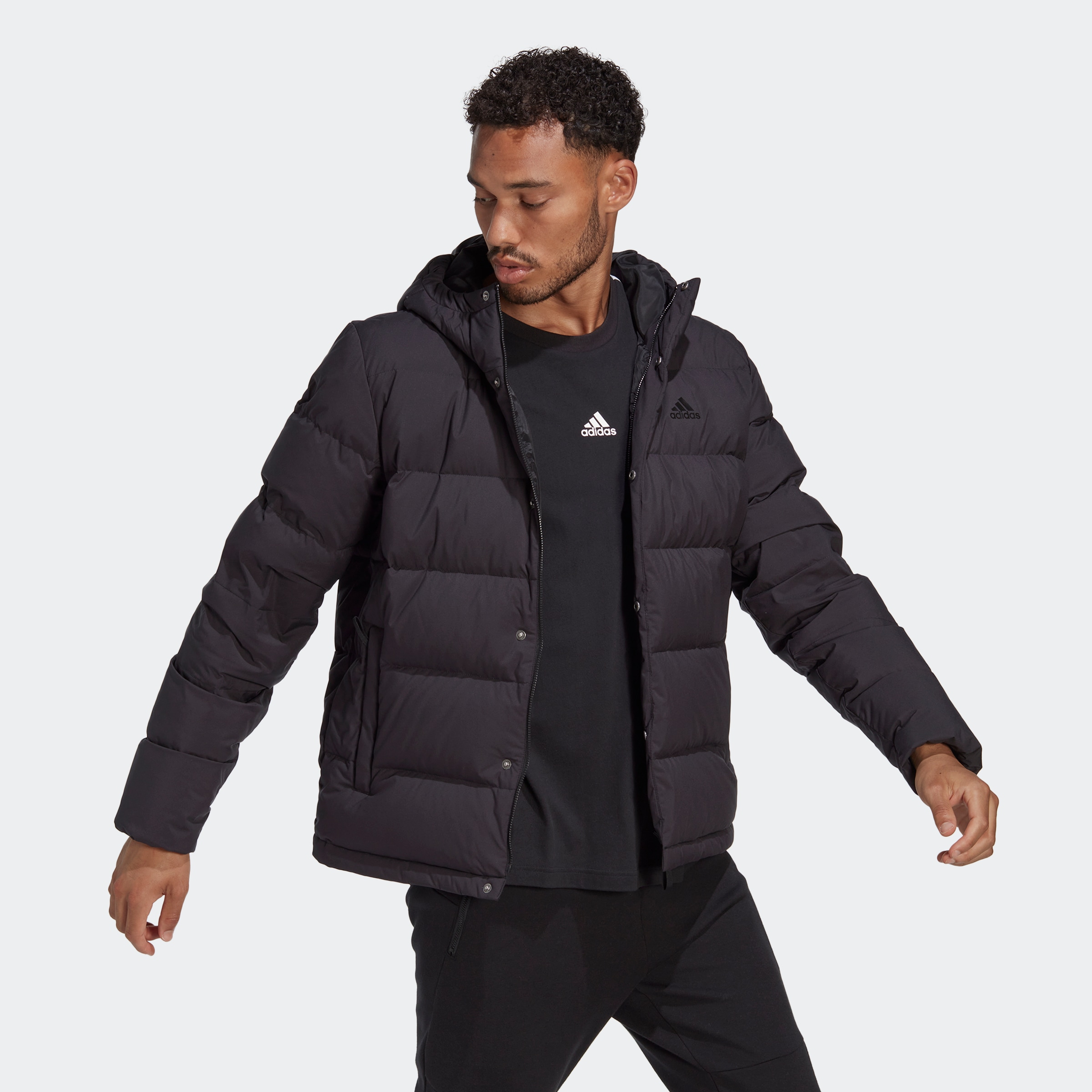 adidas Sportswear Outdoorjacke »HELIONIC HO JKT«, mit Kapuze