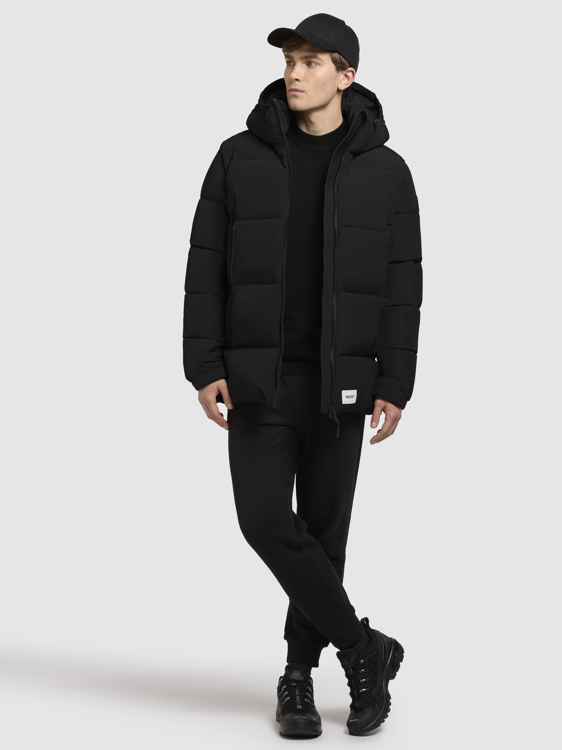 khujo Steppjacke »ROAN«, mit Kapuze