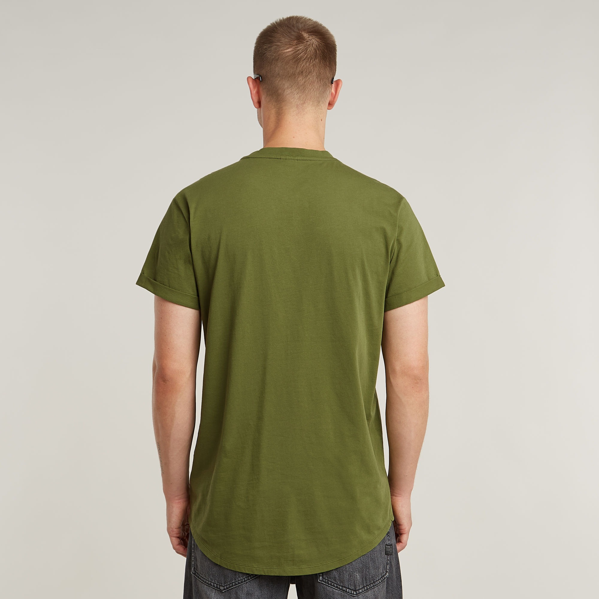 G-STAR Kurzarmshirt "Lash" Rundhals, Logoapplikation günstig online kaufen