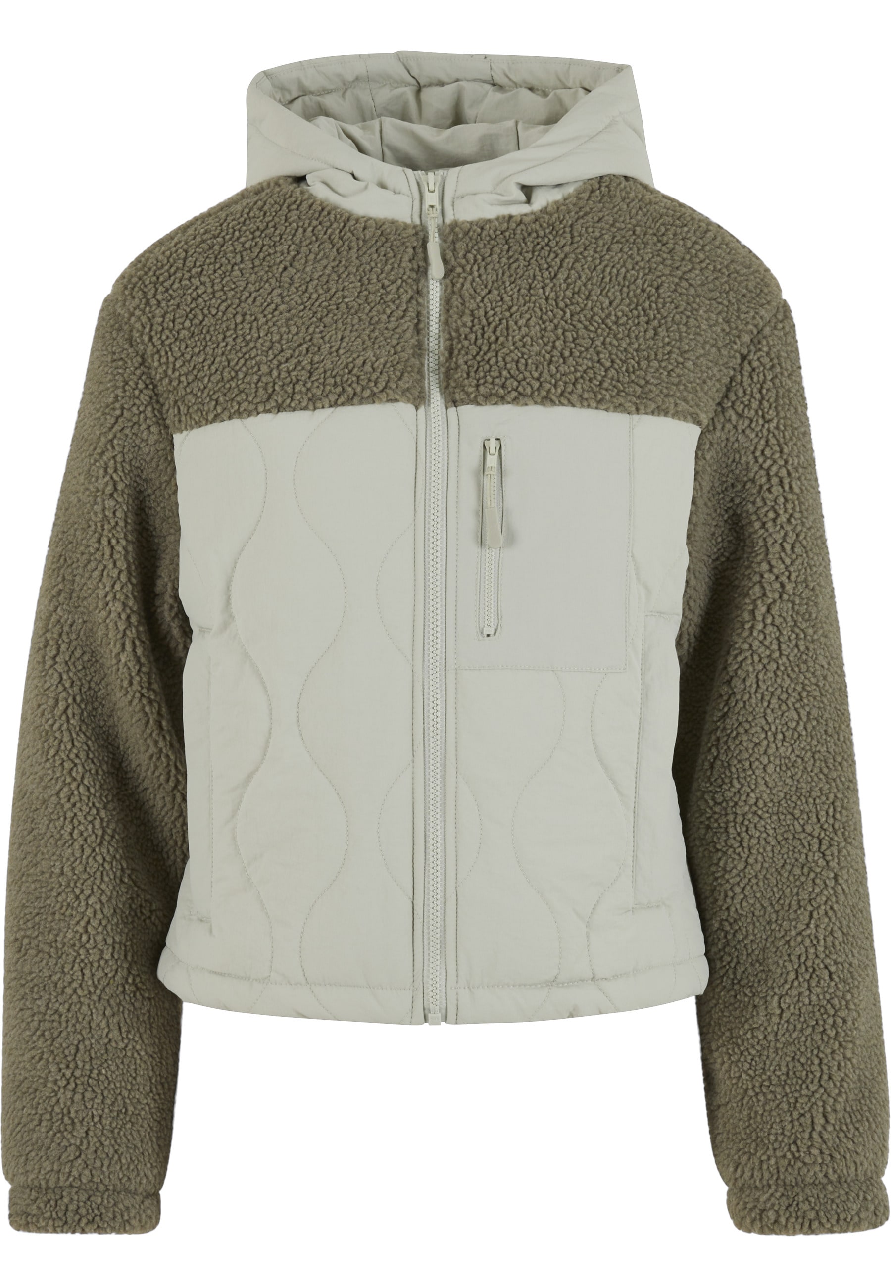 URBAN CLASSICS Allwetterjacke "Urban Classics Ladies Sherpa Crinkle Nylon M günstig online kaufen