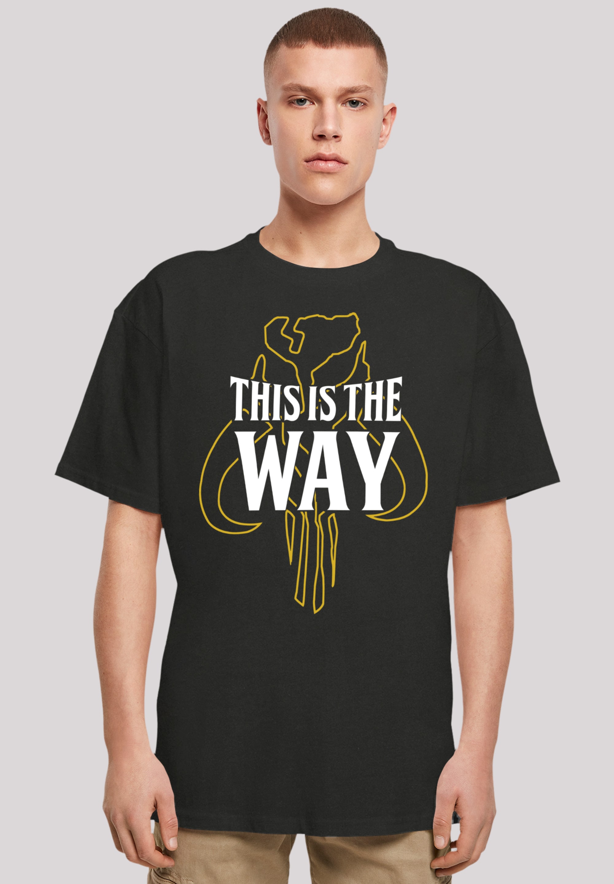 F4NT4STIC T-Shirt »Star Mandalorian The Premium BAUR ▷ kaufen | The Way«, Qualität Wars
