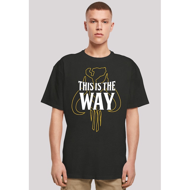 F4NT4STIC T-Shirt »Star Wars The Mandalorian The Way«, Premium Qualität ▷  kaufen | BAUR