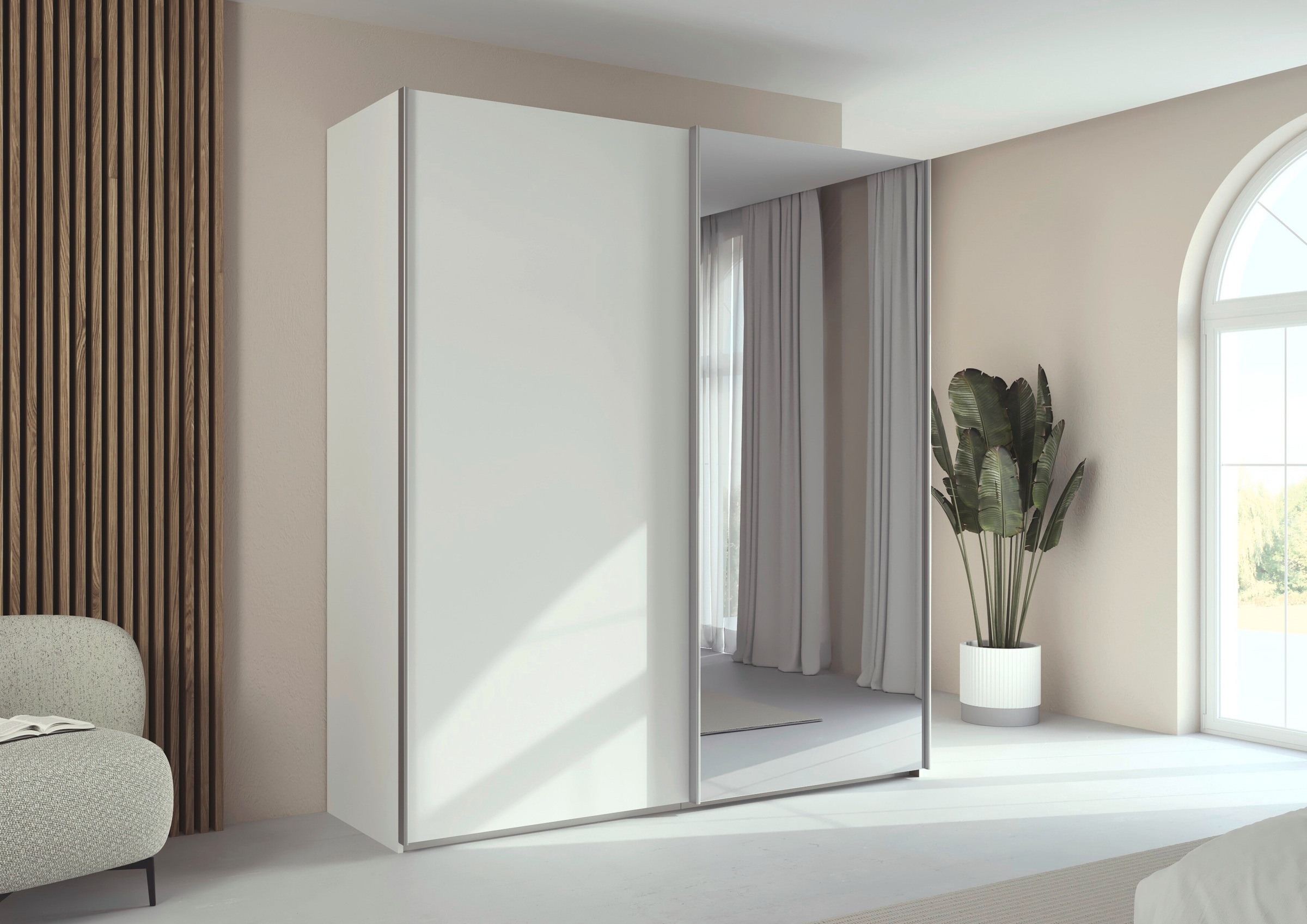 rauch Kleiderschrank "Schwebetürenschrank Schrank Garderobe Ankleide Schlaf günstig online kaufen