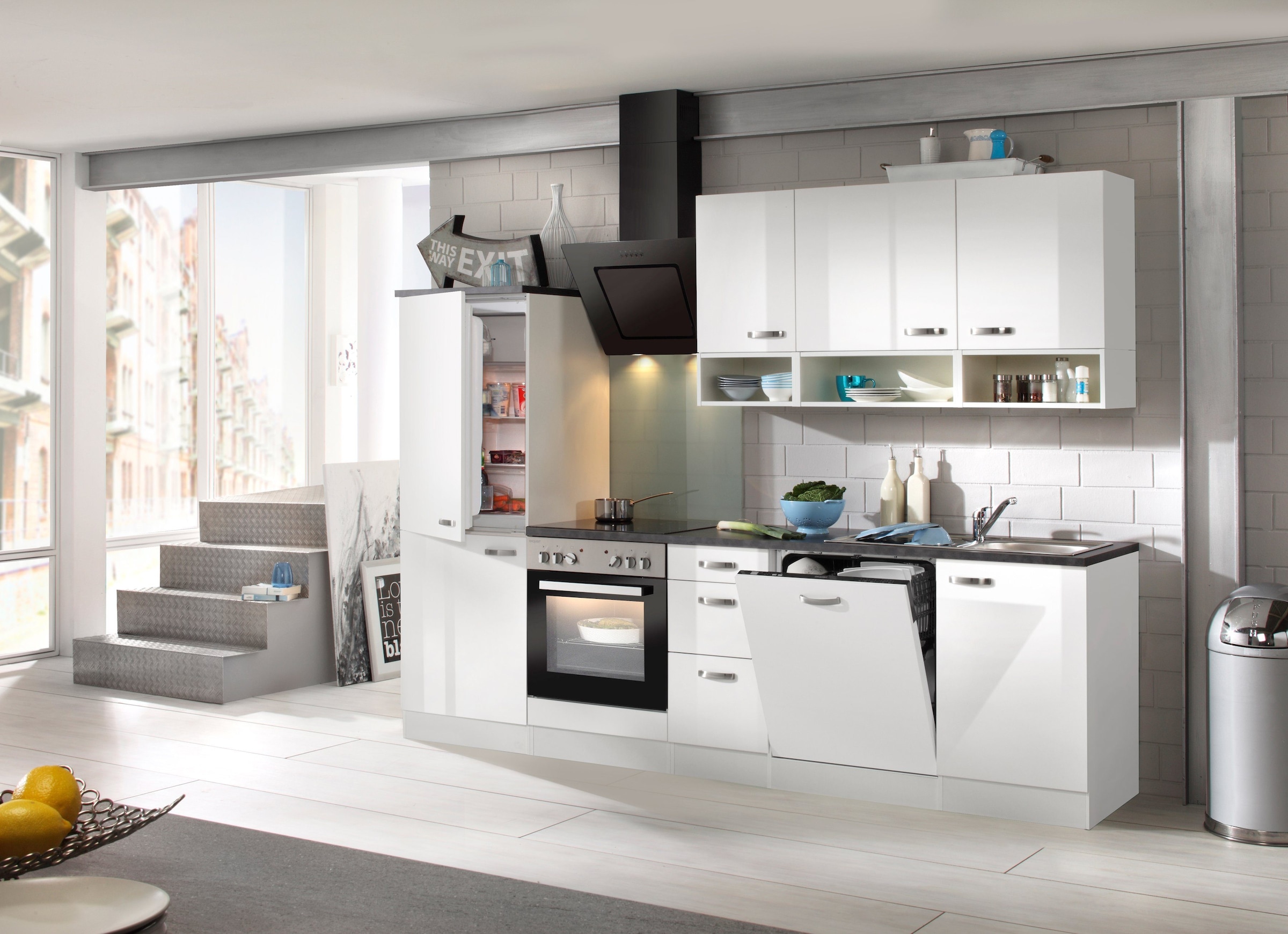 OPTIFIT Küchenzeile »Agos«, mit E-Geräten, Breite 270 cm