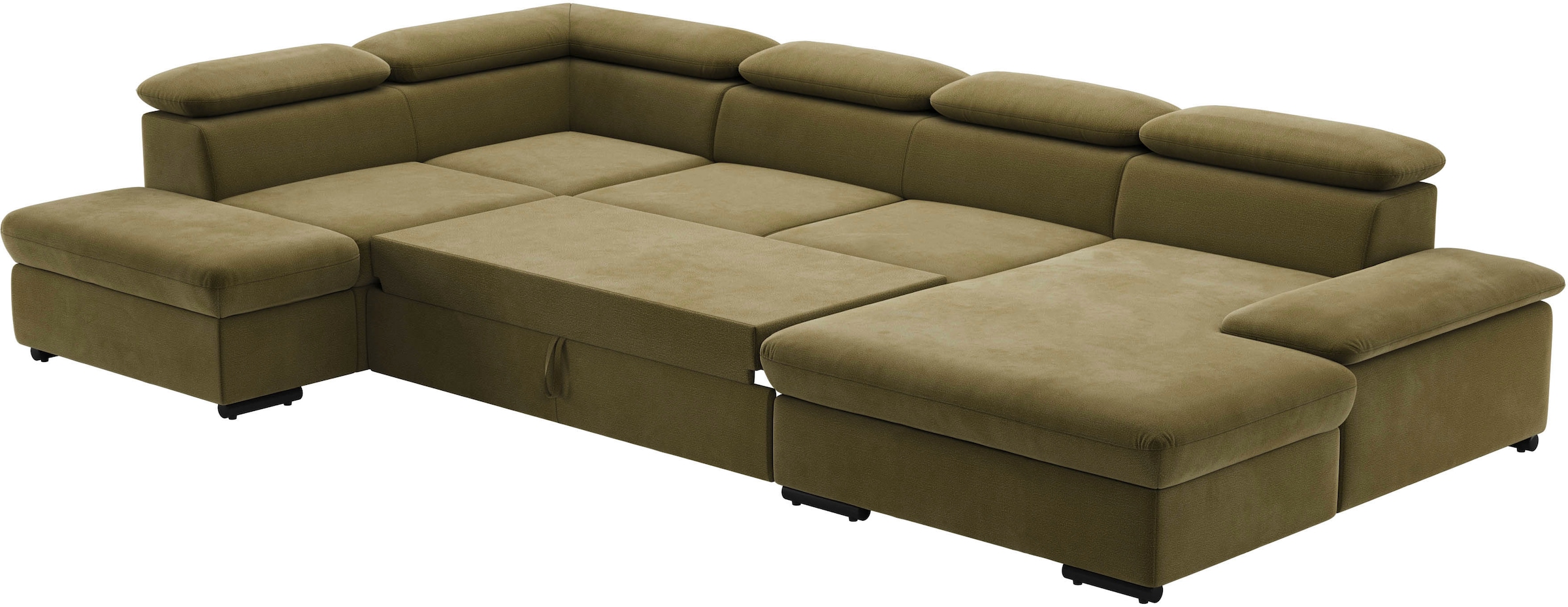 sit&more Wohnlandschaft »Alcudia U-Form«, wahlweise mit Bettfunktion