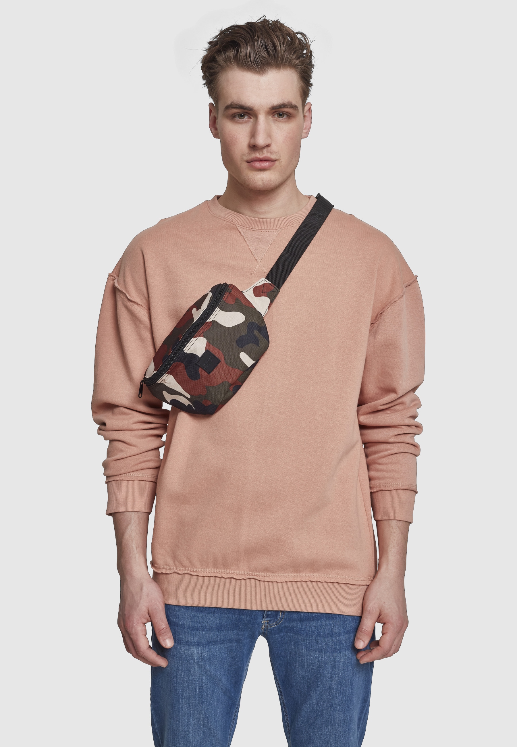 URBAN CLASSICS Mini Bag »Urban Classics Unisex Hip Bag 2-Pack«