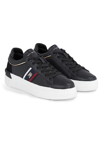 TOMMY HILFIGER Keilsneaker »CORP WEBBING COURT SNEAKE...