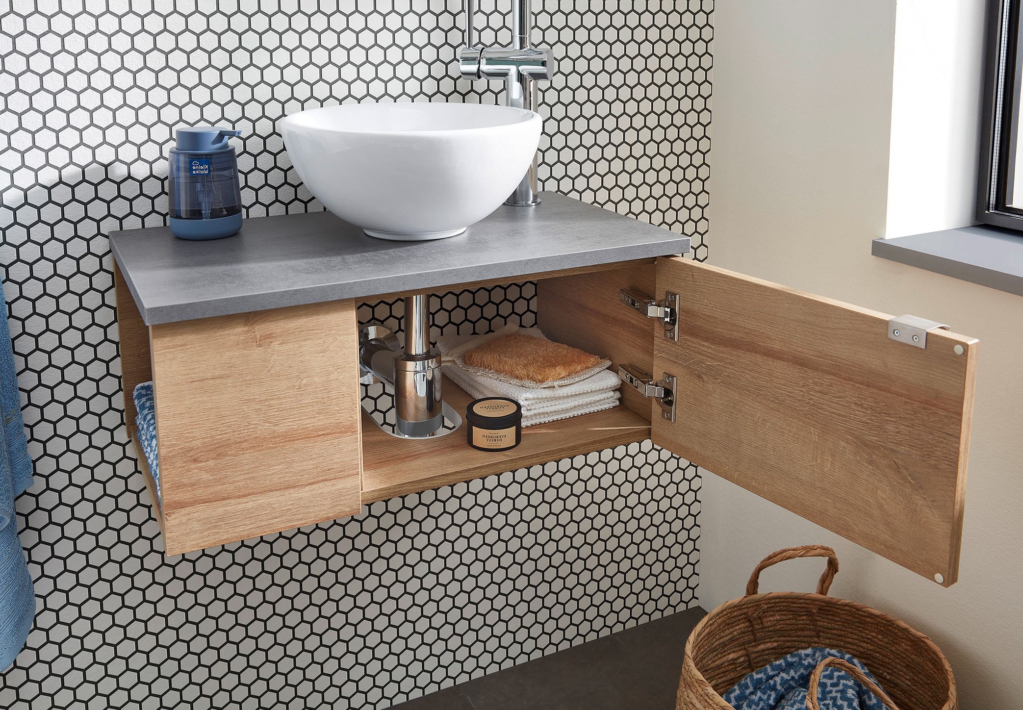 Saphir Badmöbel-Set »Serie 6915« 4 Stk. tlg.