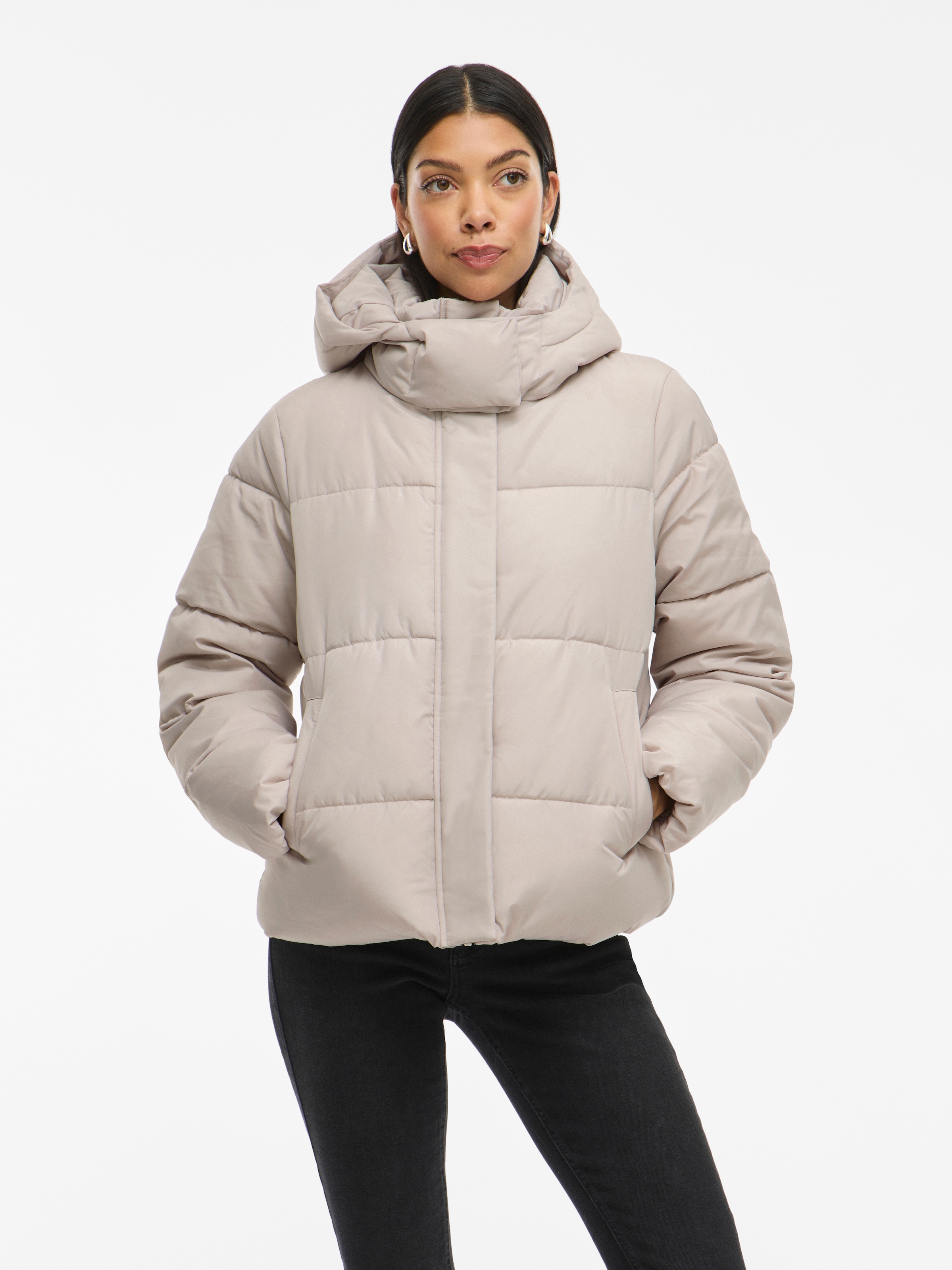 Vila Steppjacke "VIMILJA PADDED PUFFER - NOOS" mitKapuze günstig online kaufen