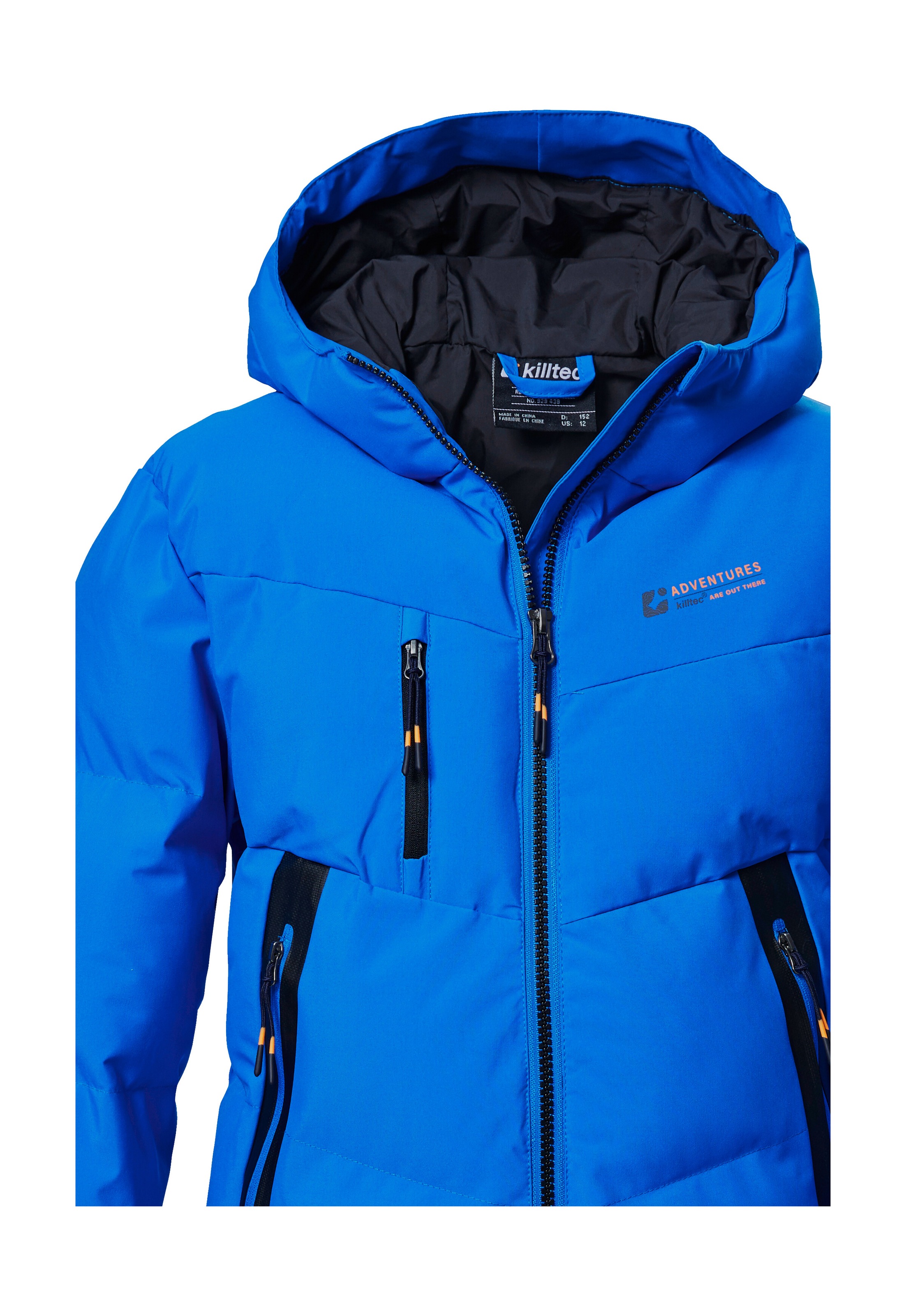 Killtec Steppjacke »KOW 374 BYS QLTD JCKT«, Wasserabweisende Jungenjacke mit verstellbaren Bündchen