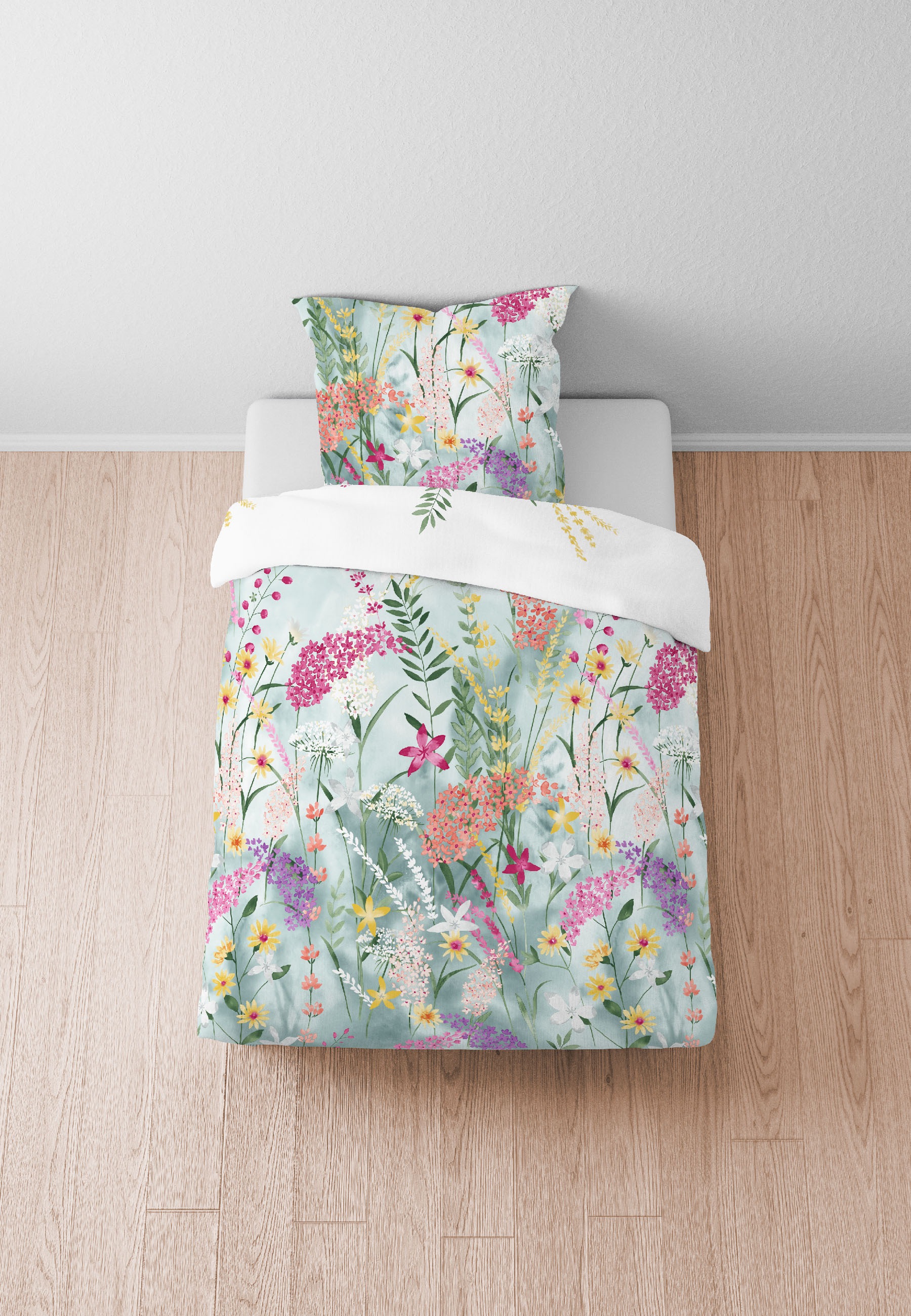 Biberna Bettwäsche "0025005" 2 Stk. absolut bügelfrei, 100% Baumwolle, mit günstig online kaufen