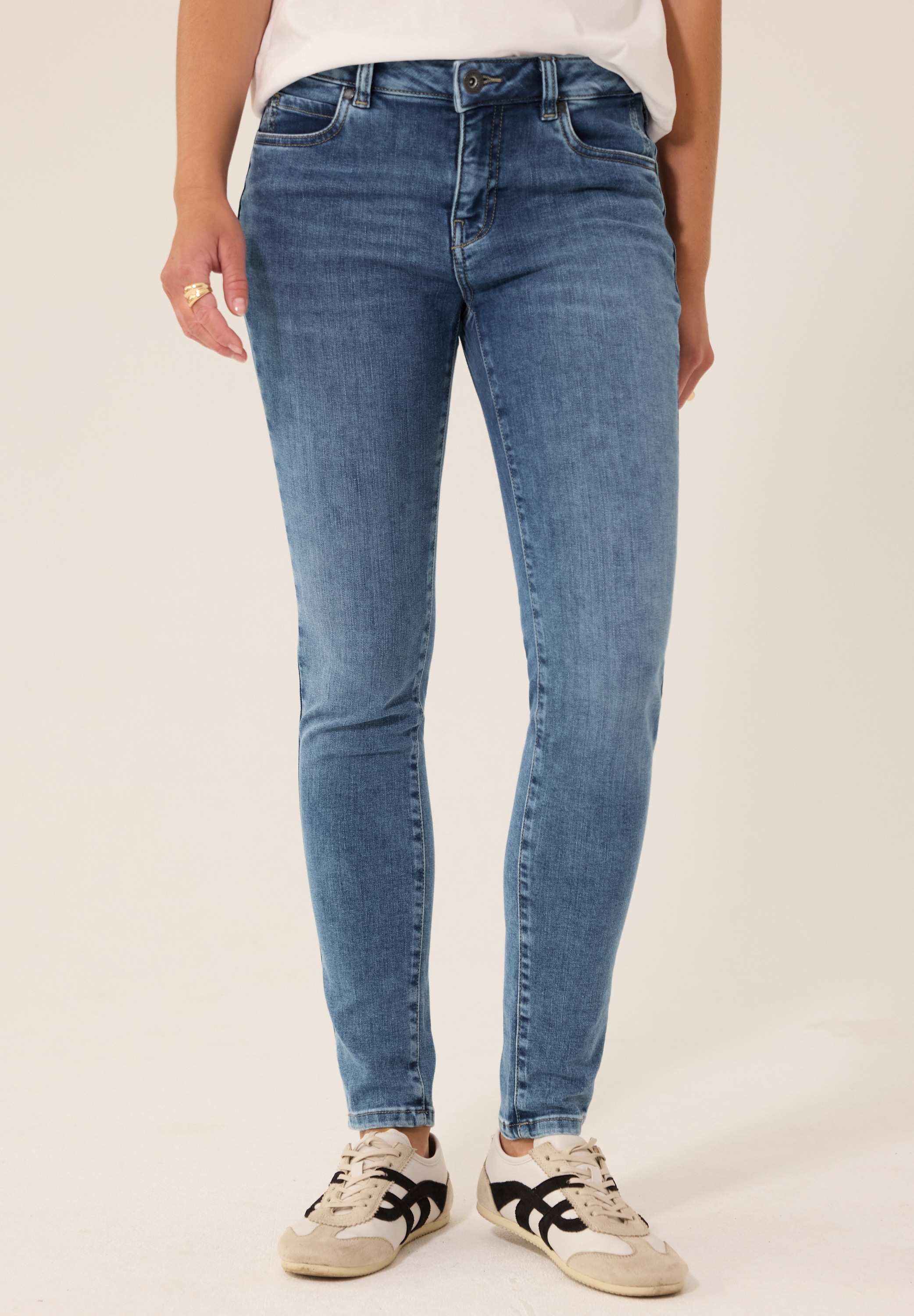 STREET ONE STUDIO Skinny-fit-Jeans 5-Pocket-Style