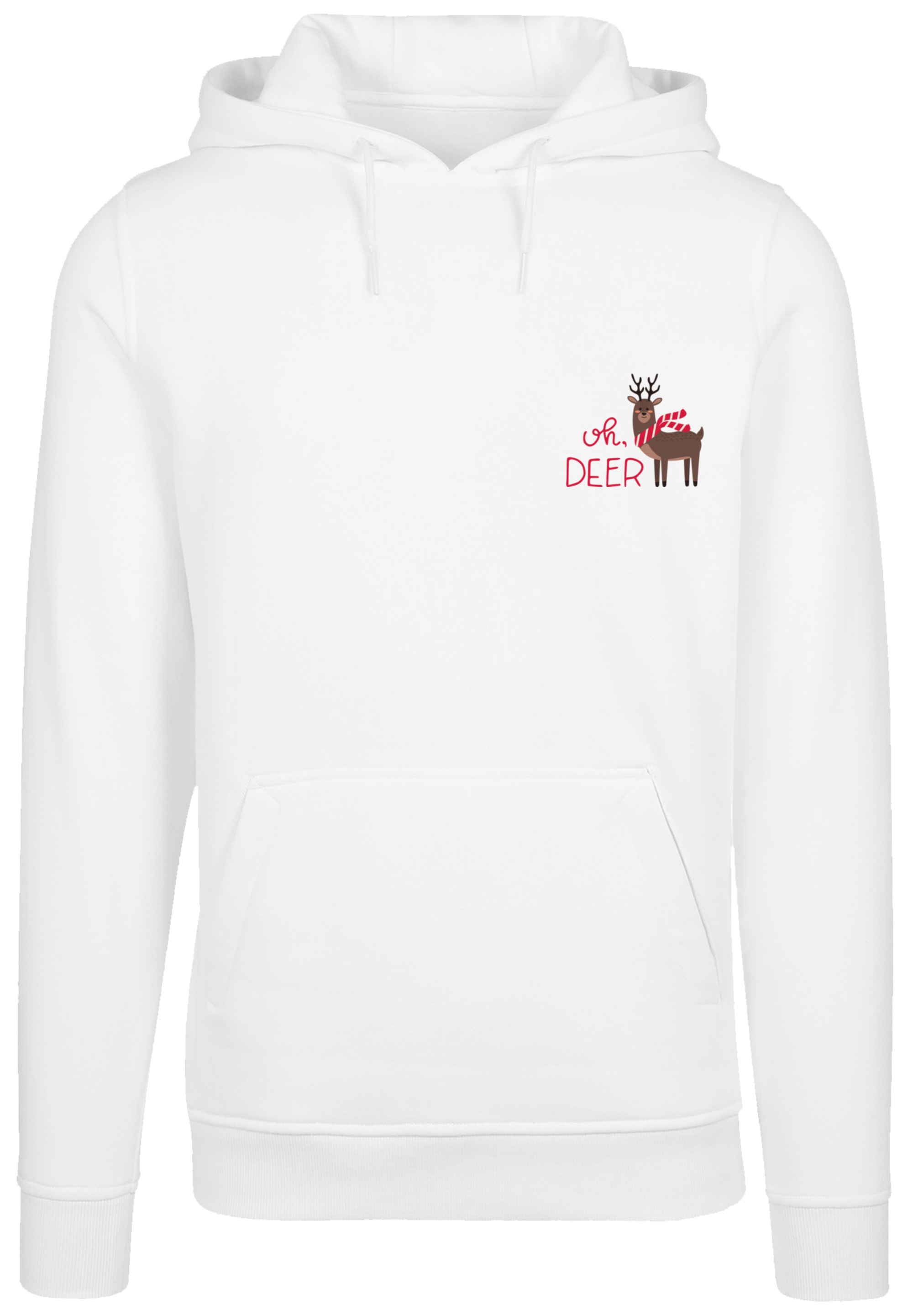 F4NT4STIC Kapuzenpullover »Christmas Deer«, Premium Qualität, Rock-Musik, Band