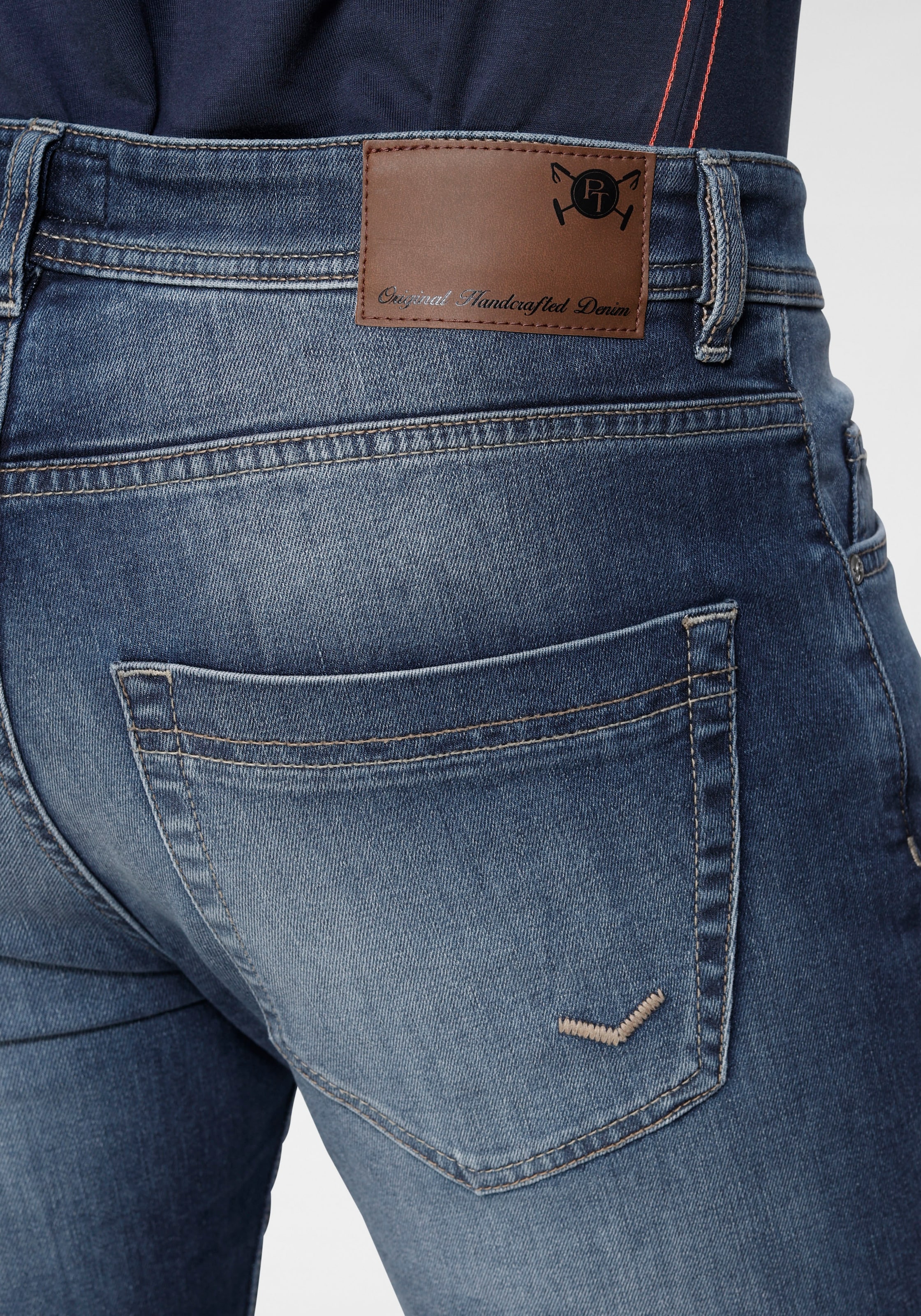TOM TAILOR Polo 5-Pocket-Jeans Team | ▷ BAUR »DAVIS«, mit kaufen Waschung used