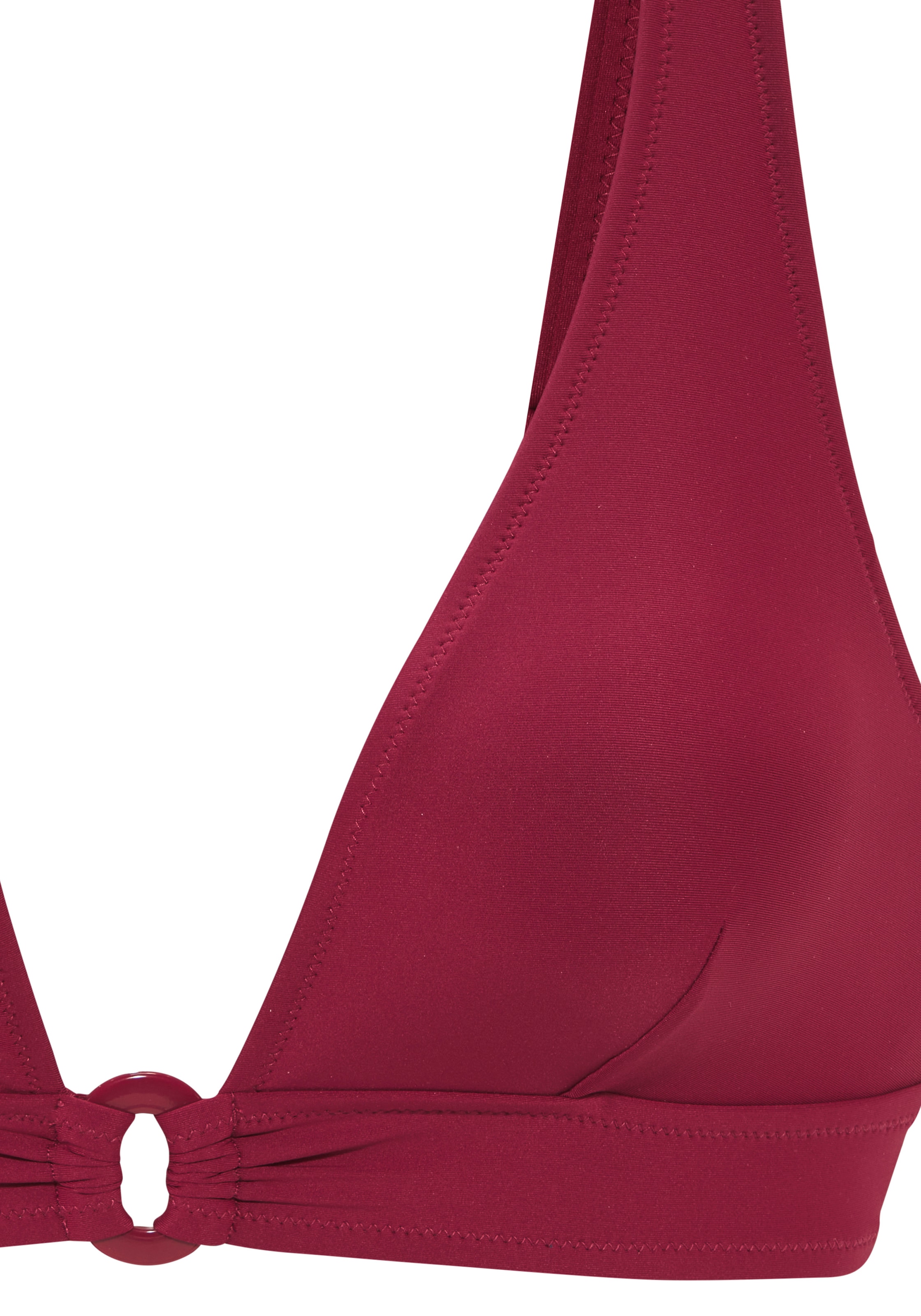 LASCANA Triangel-Bikini mit Zierdetail im Ausschnitt