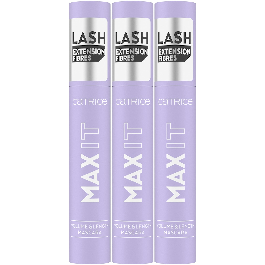 Catrice Mascara »MAX IT Volume & Length«, (Set, 3 tlg.)