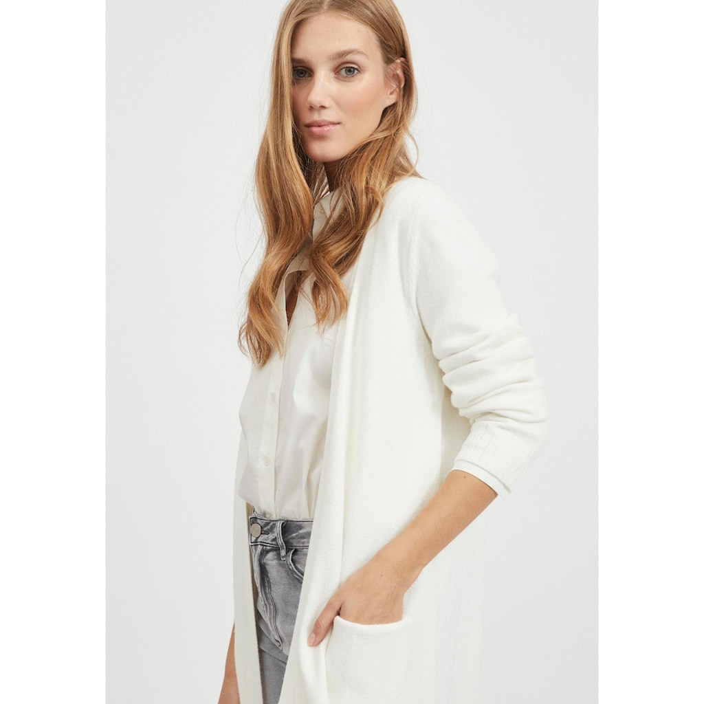 Vila Longstrickjacke »VIRIL LONG L/S KNIT CARDIGAN - NOOS«