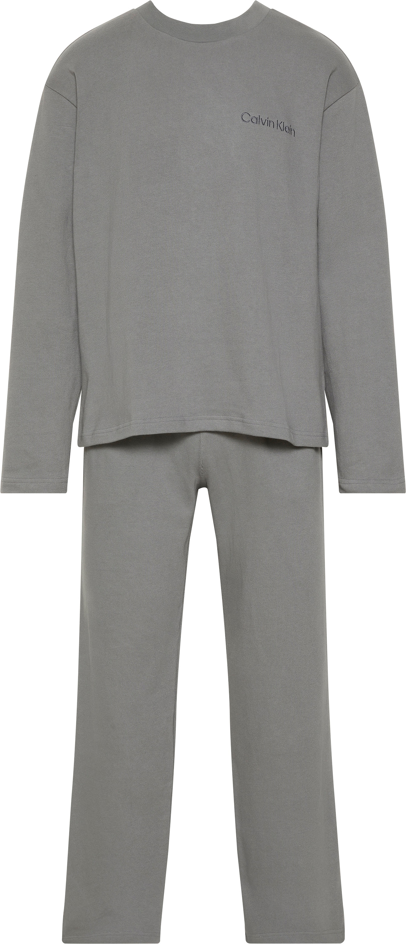 Calvin Klein Underwear Schlafanzug "LS TEE PANT SET" Mit elastischem Bund günstig online kaufen