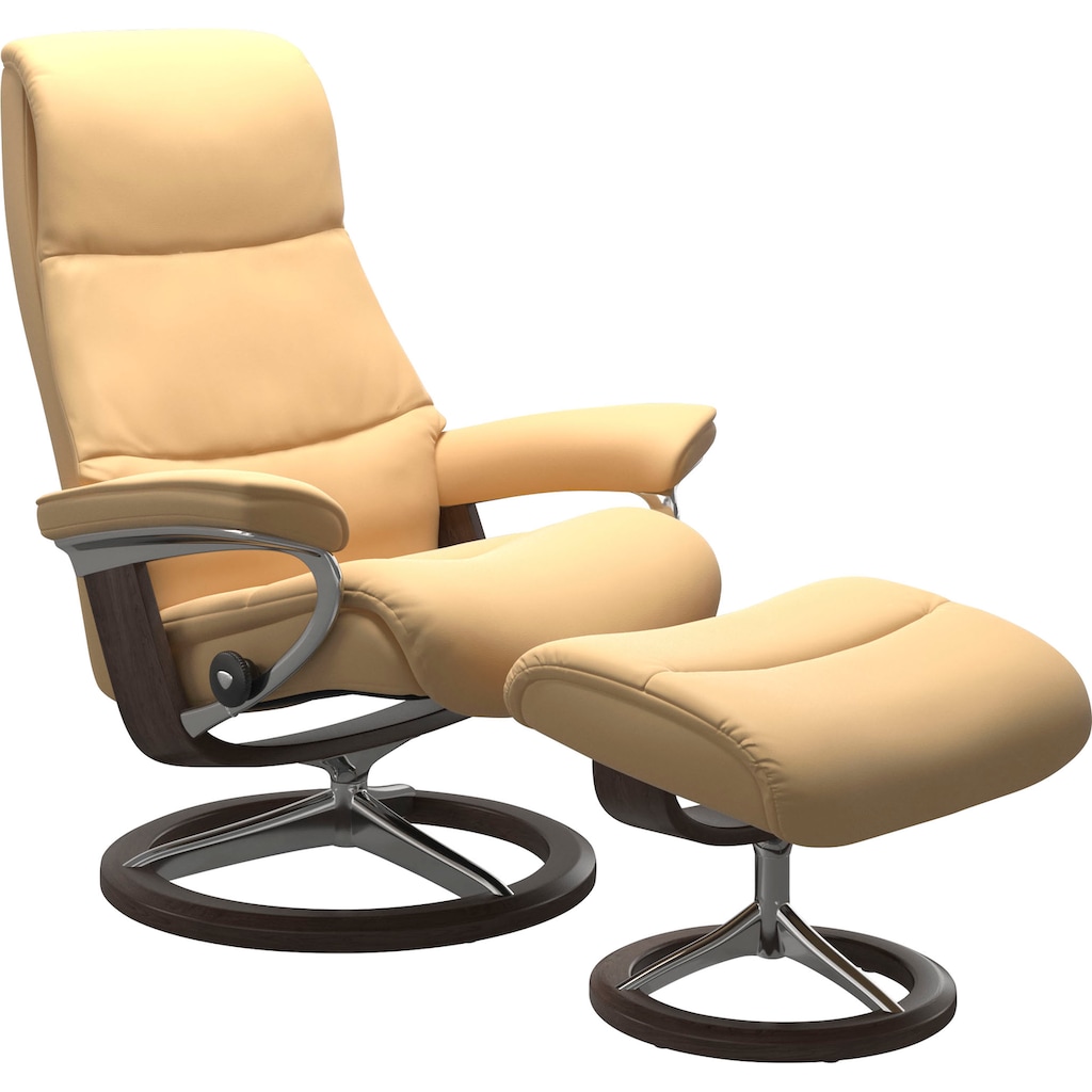 Stressless® Relaxsessel »View«, (Set, Relaxsessel mit Hocker)