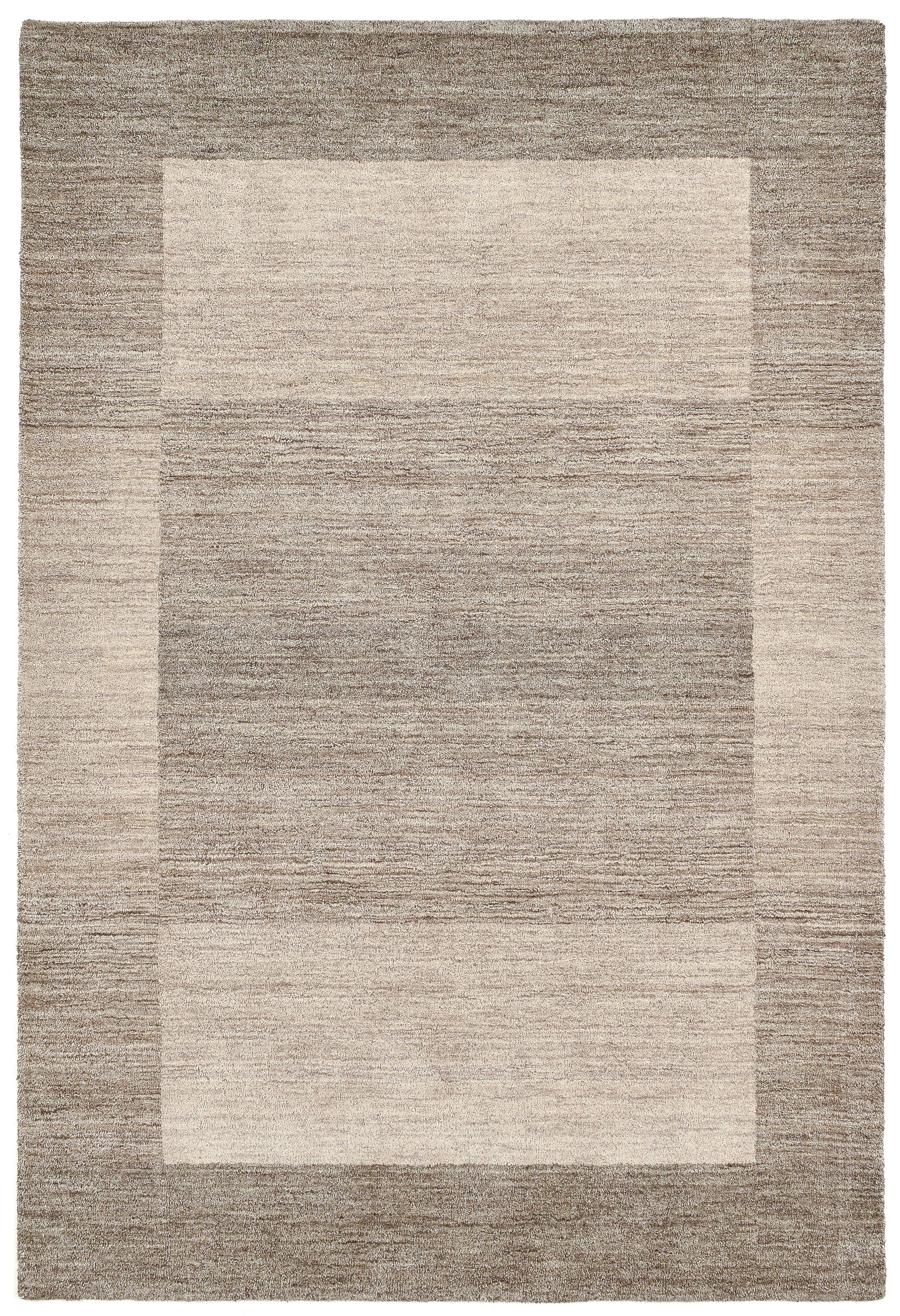 THEKO Wollteppich "Gabbeh Super, Handweb, Teppich, Bordüre, reine Wolle," r günstig online kaufen