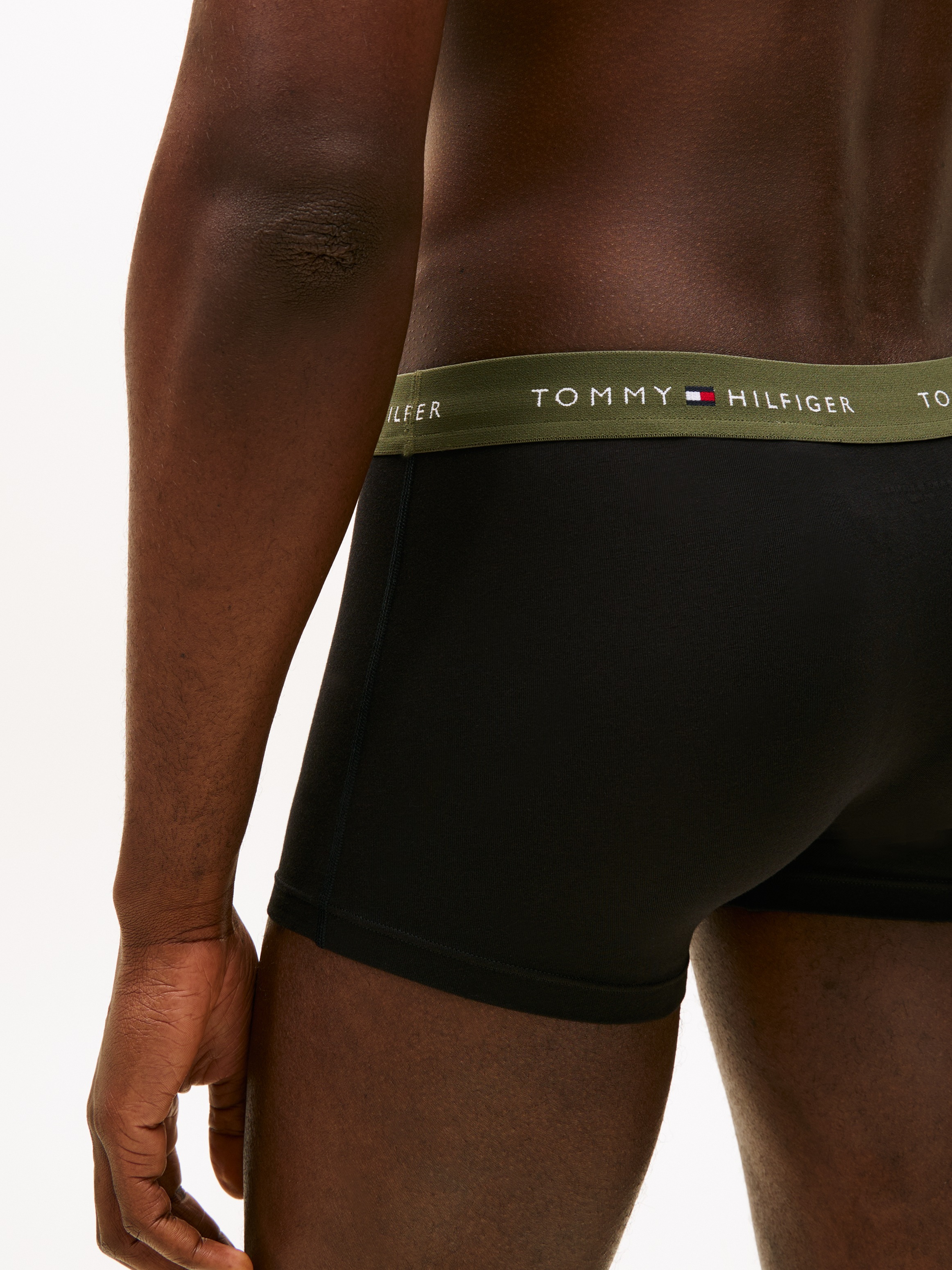 Tommy Hilfiger Boxers Um0um03890 Trunk 3 Unités Black / Black / Black XL Homme 7