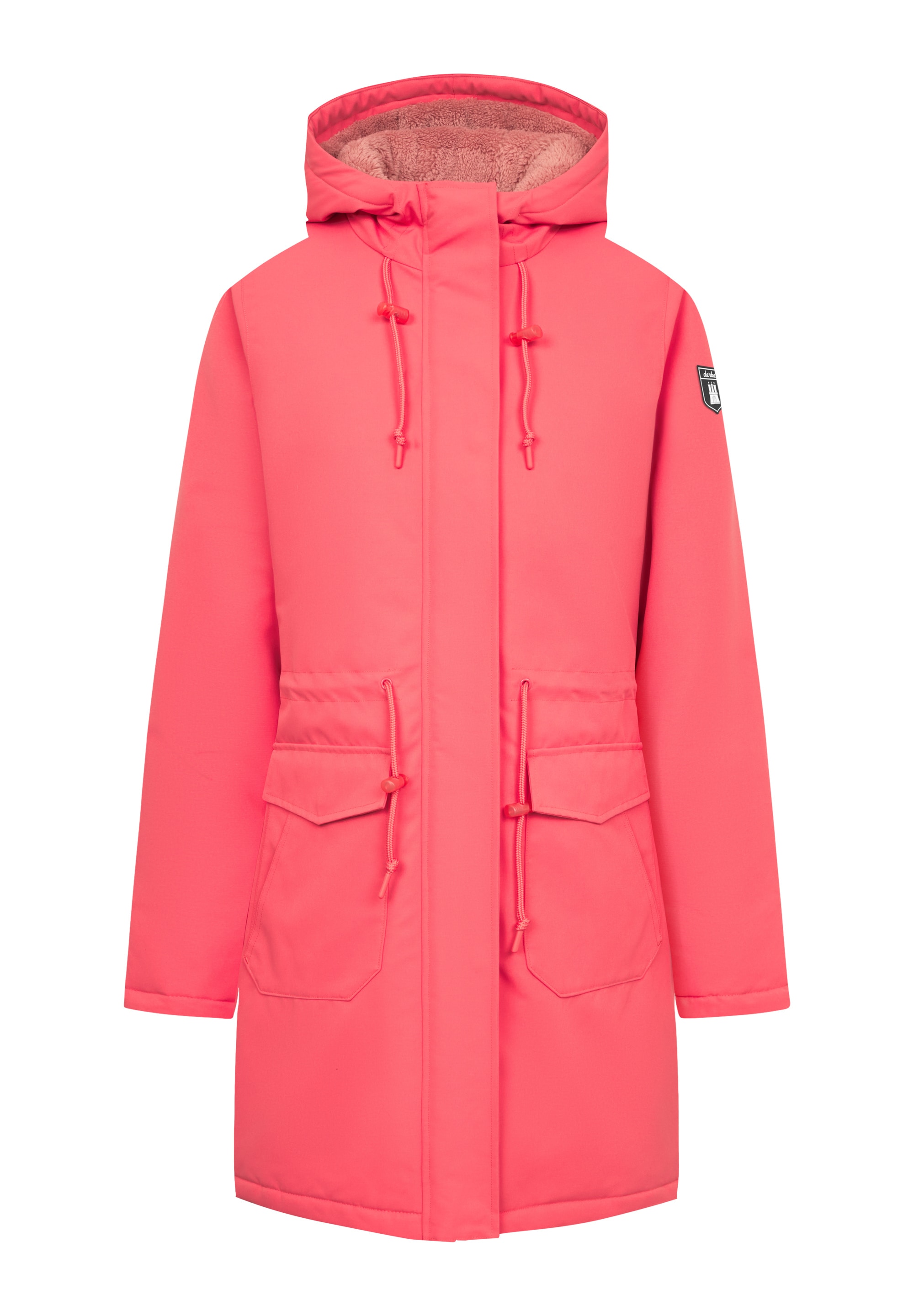 Derbe Winterjacke »Friese Festholm 90er«, mit Kapuze, Moderne Funktionsmaterialien, wasserdicht, Innentasche