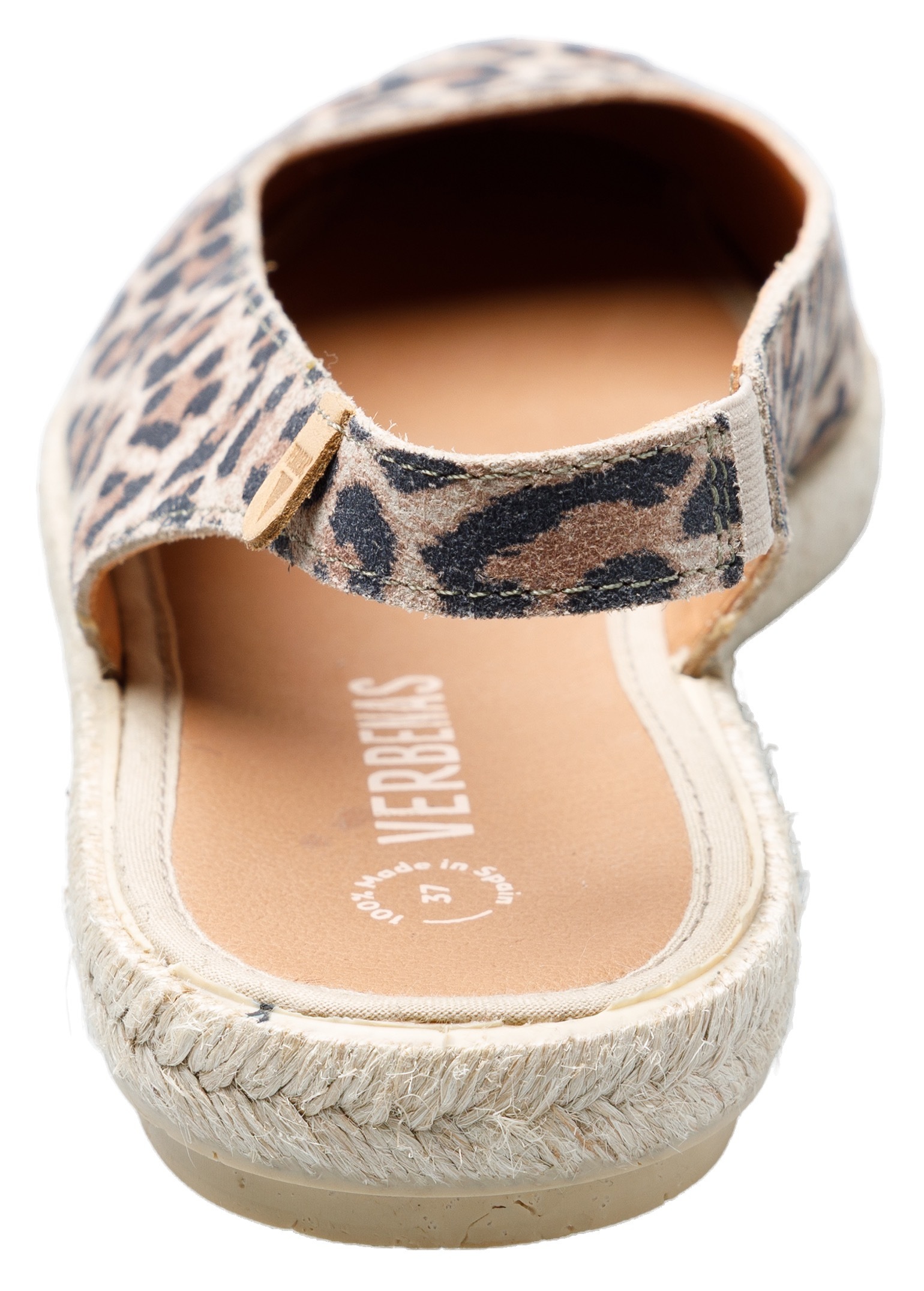 Thumbnail - VERBENAS Slingsandale "Kiara Leopardo Grande" Sommerschuh, Sling, Schlupfschuh, Urlaubschuh mit Juterahmen