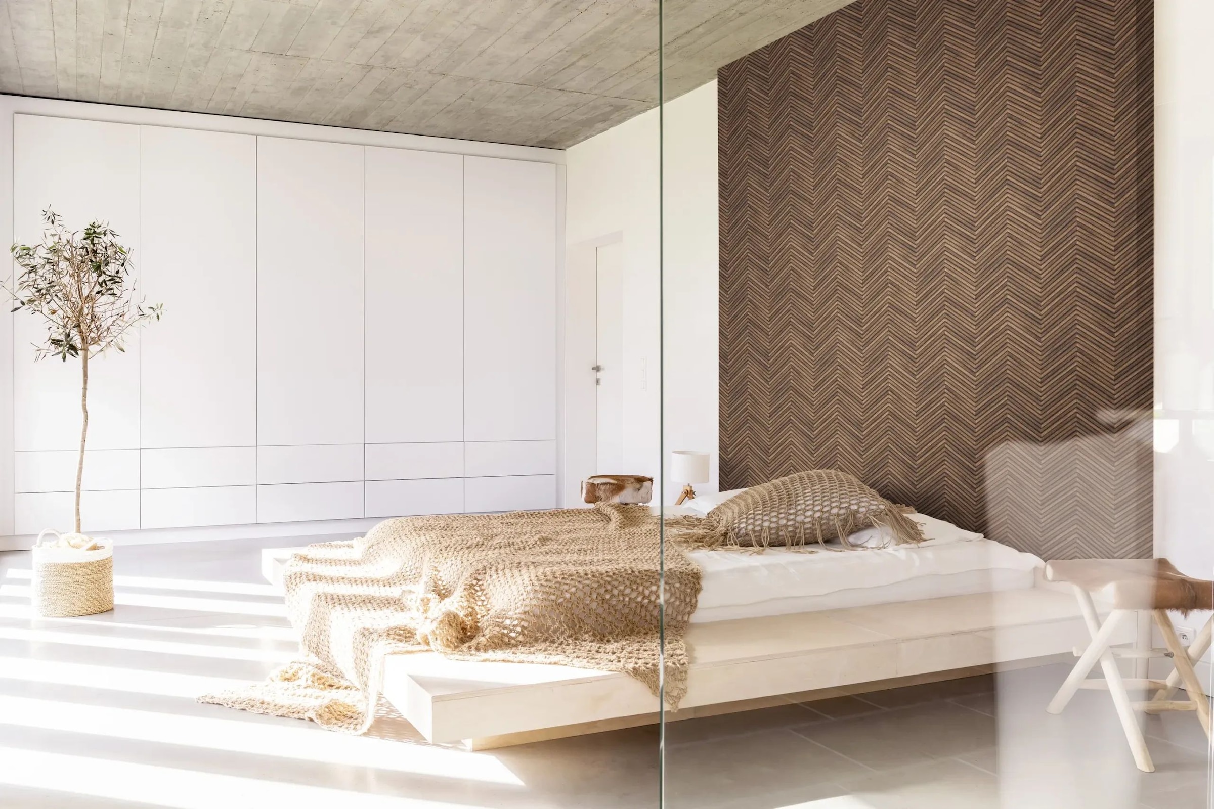 Marburg Vliestapete »Tapete Timber Mood«, Fischgratmuster, moderne Vliestapete für Wohnzimmer Schlafzimmer Küche