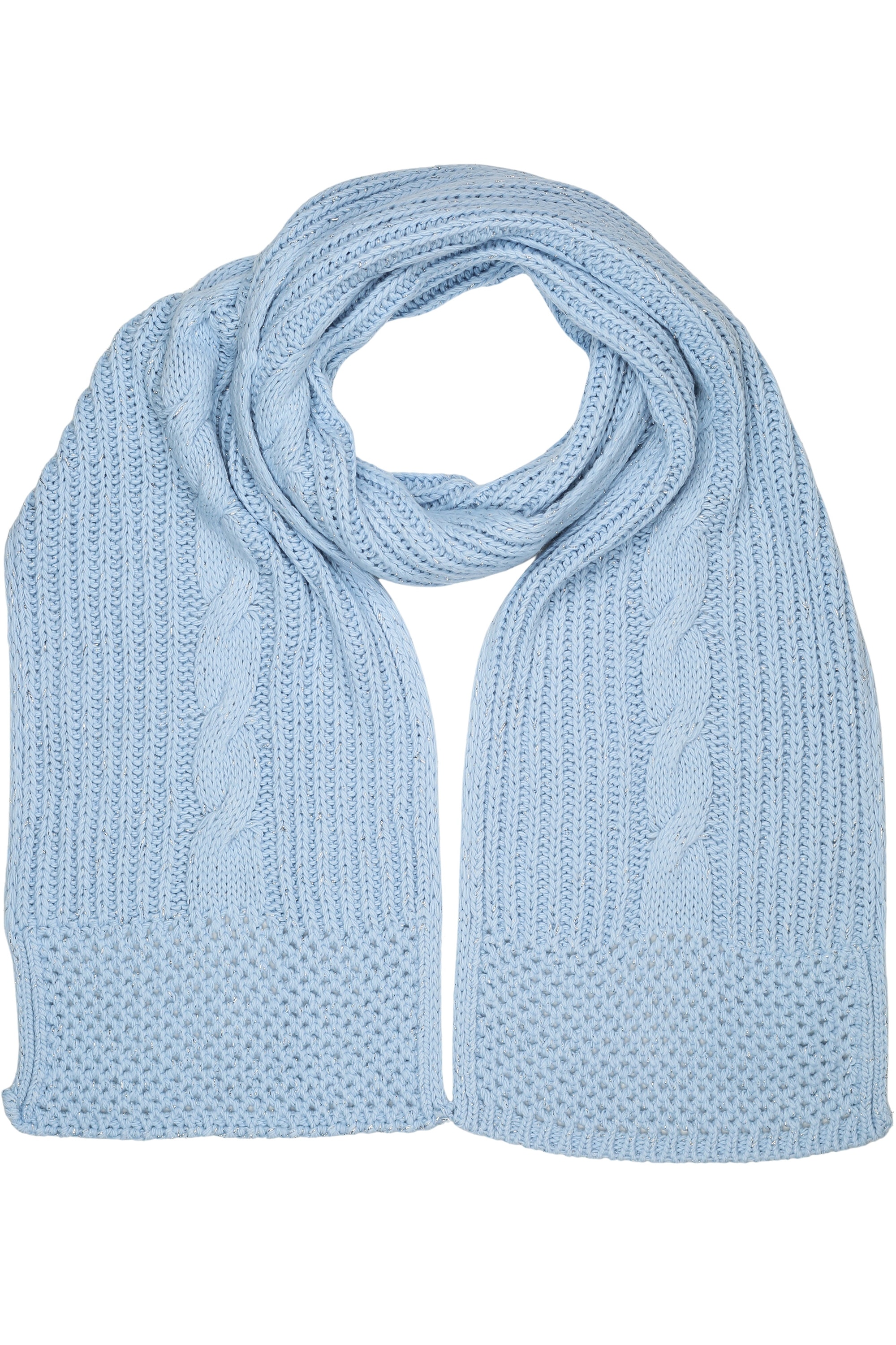 COLLEZIONE ALESSANDRO Strickschal "Warm", 1 Stk. mit Zopfmuster und dezente günstig online kaufen