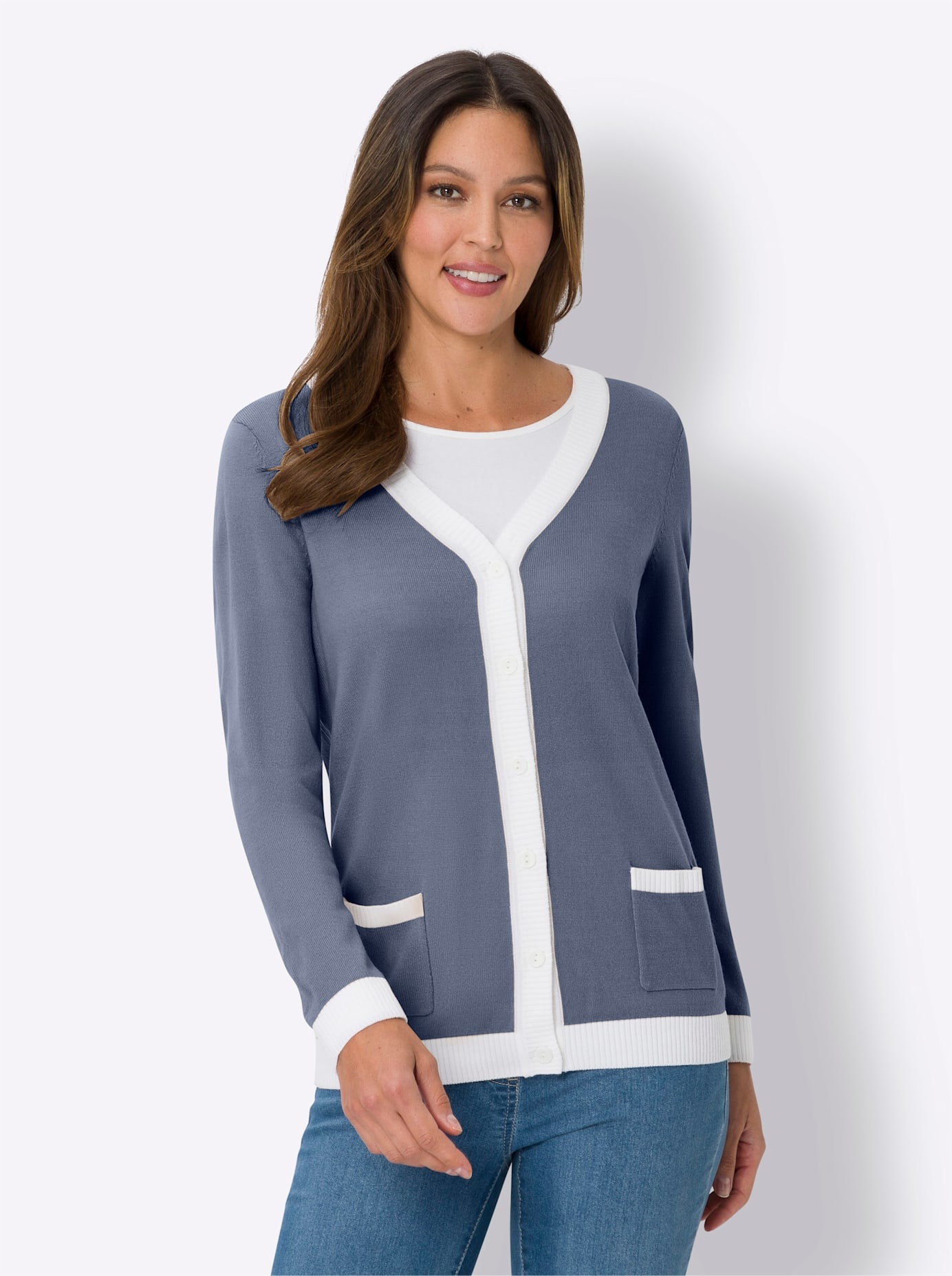 Classic Basics Strickjacke