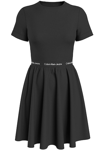 Skaterkleid »PLUS LOGO ELASTIC SS DRESS«, Große Größen