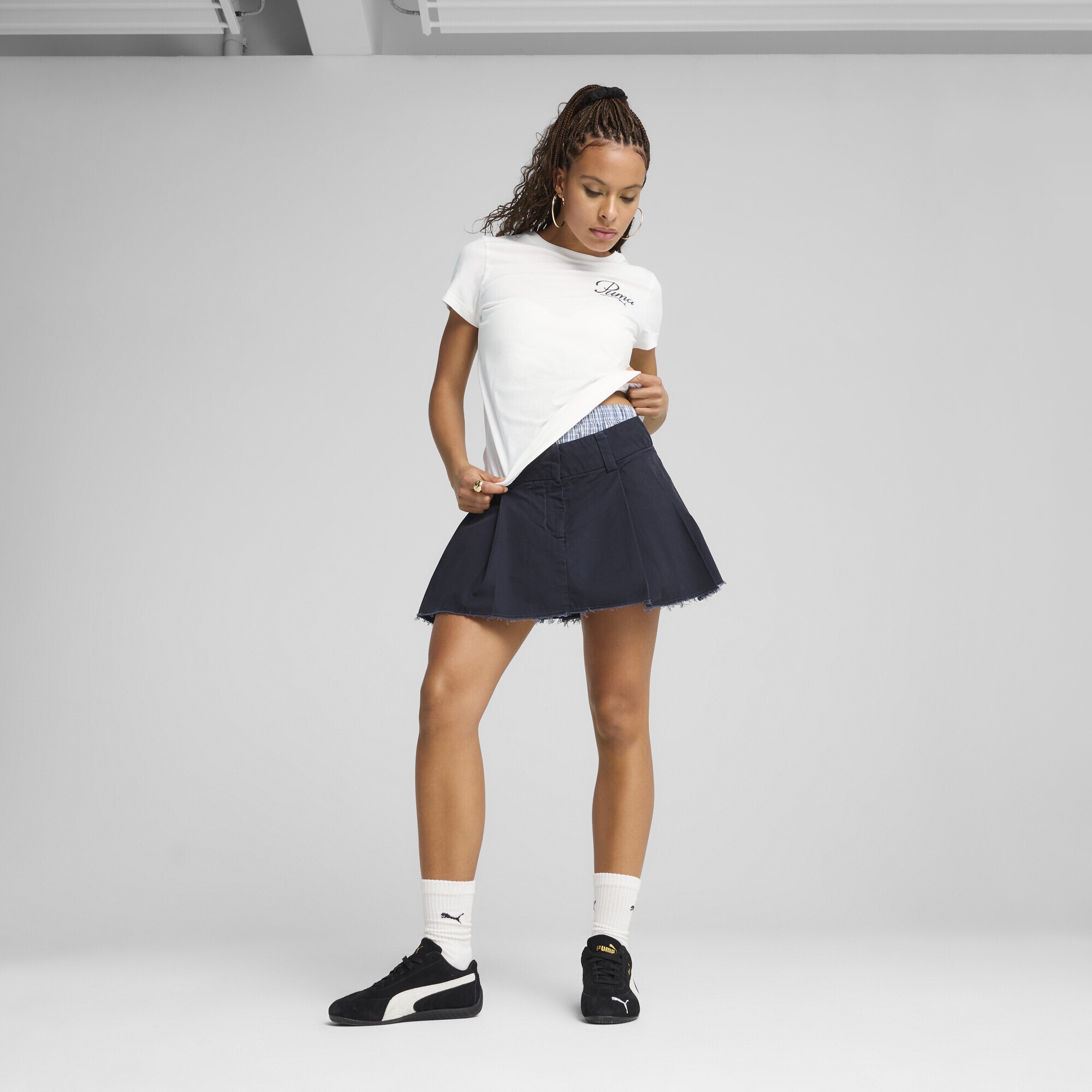 PUMA T-Shirt »ESS SCRIPT T-Shirt Damen«