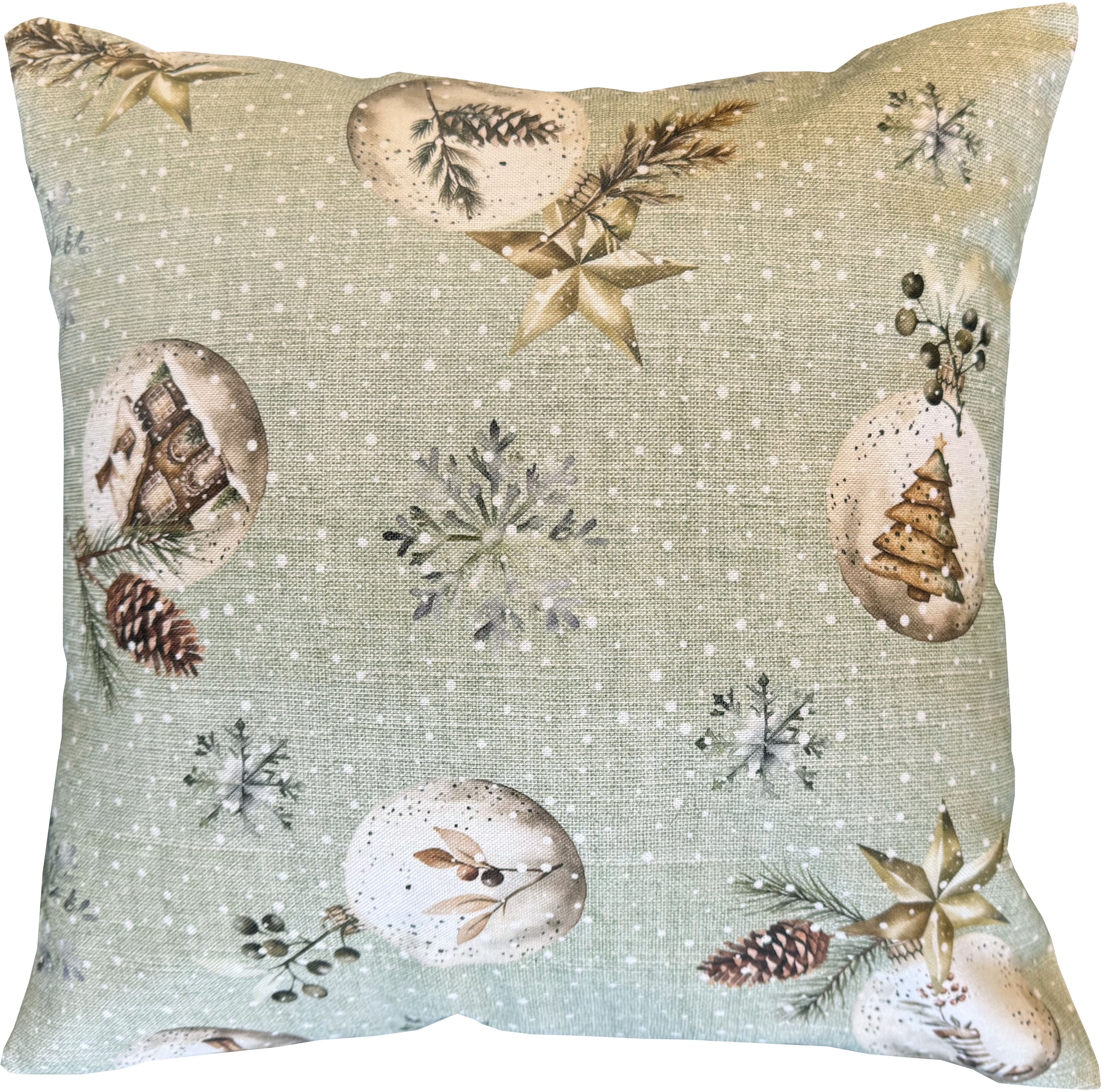 HOME WOHNIDEEN Kissenhülle "FELIZ NAVIDAD" mit Füllung, Dekostoff bedruckt günstig online kaufen