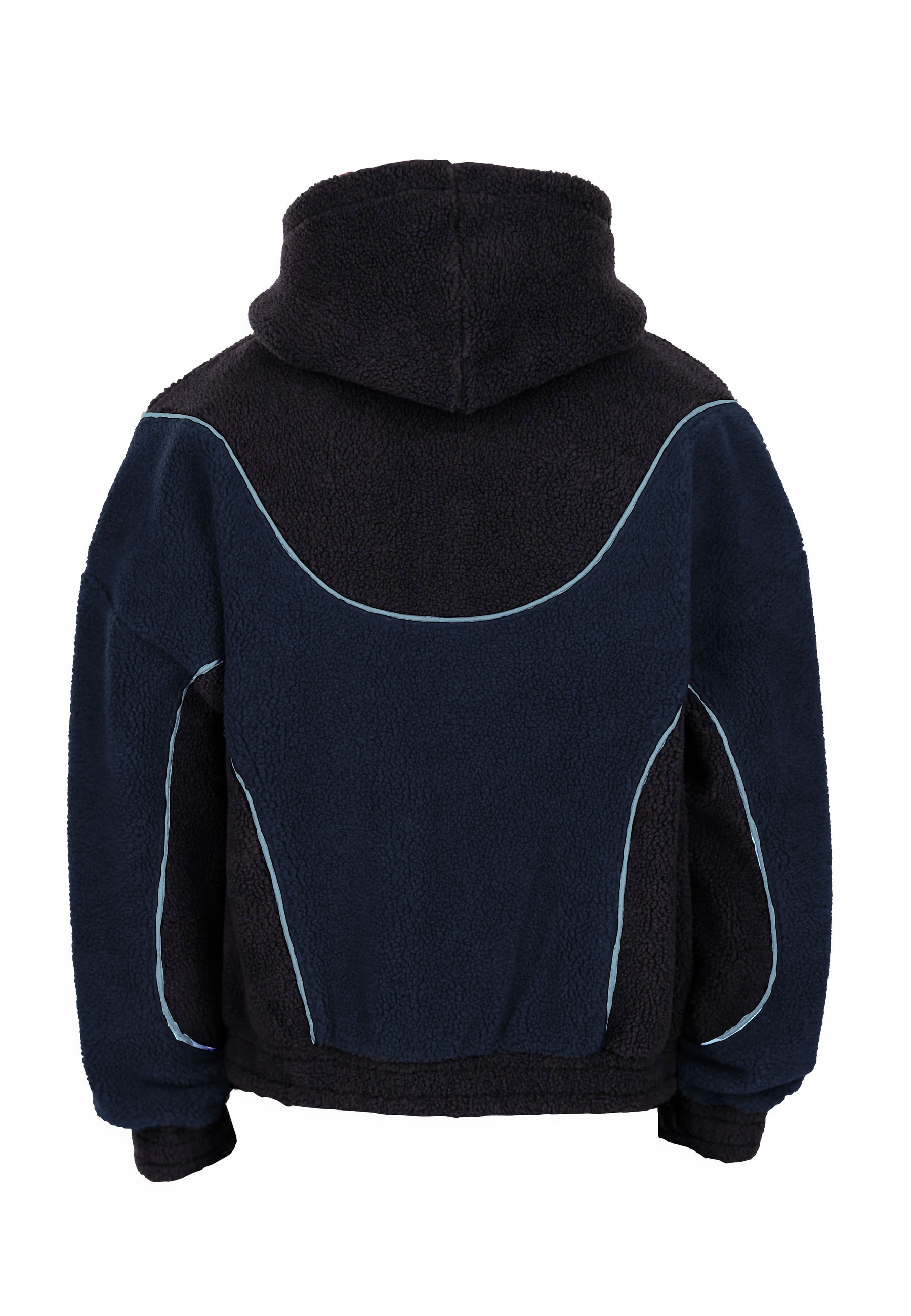Dropsize Kapuzenpullover "Dropsize WAVY TEDDY ZIP HOODIE" 1 tlg. günstig online kaufen