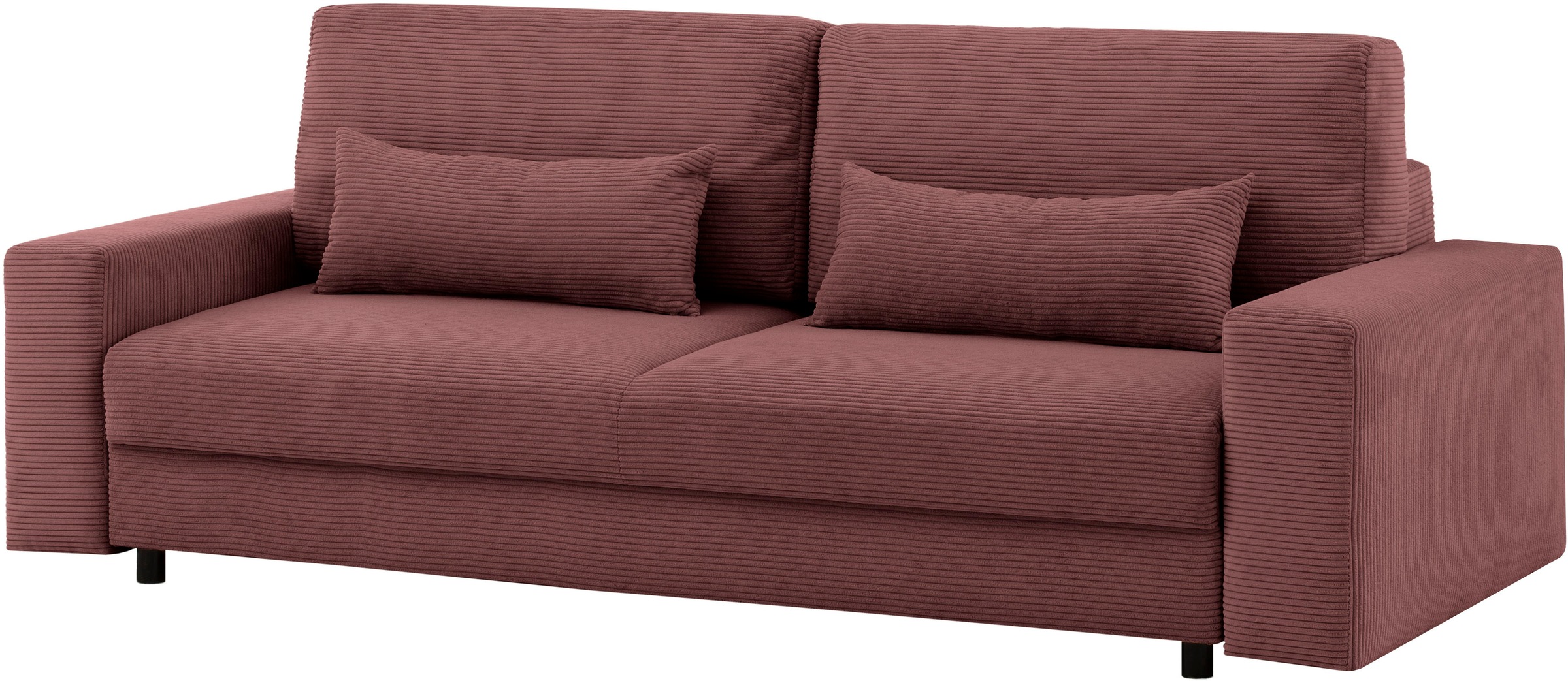 LeGer Home by Lena Gercke Schlafsofa »Imoga, Polster mit Schlaffunktion, 3-Sitzer Sofa, Couch mit Bettkasten«, in modernen Farben und Stoffen, Bettfunktion, Liegefläche: 200x150 cm