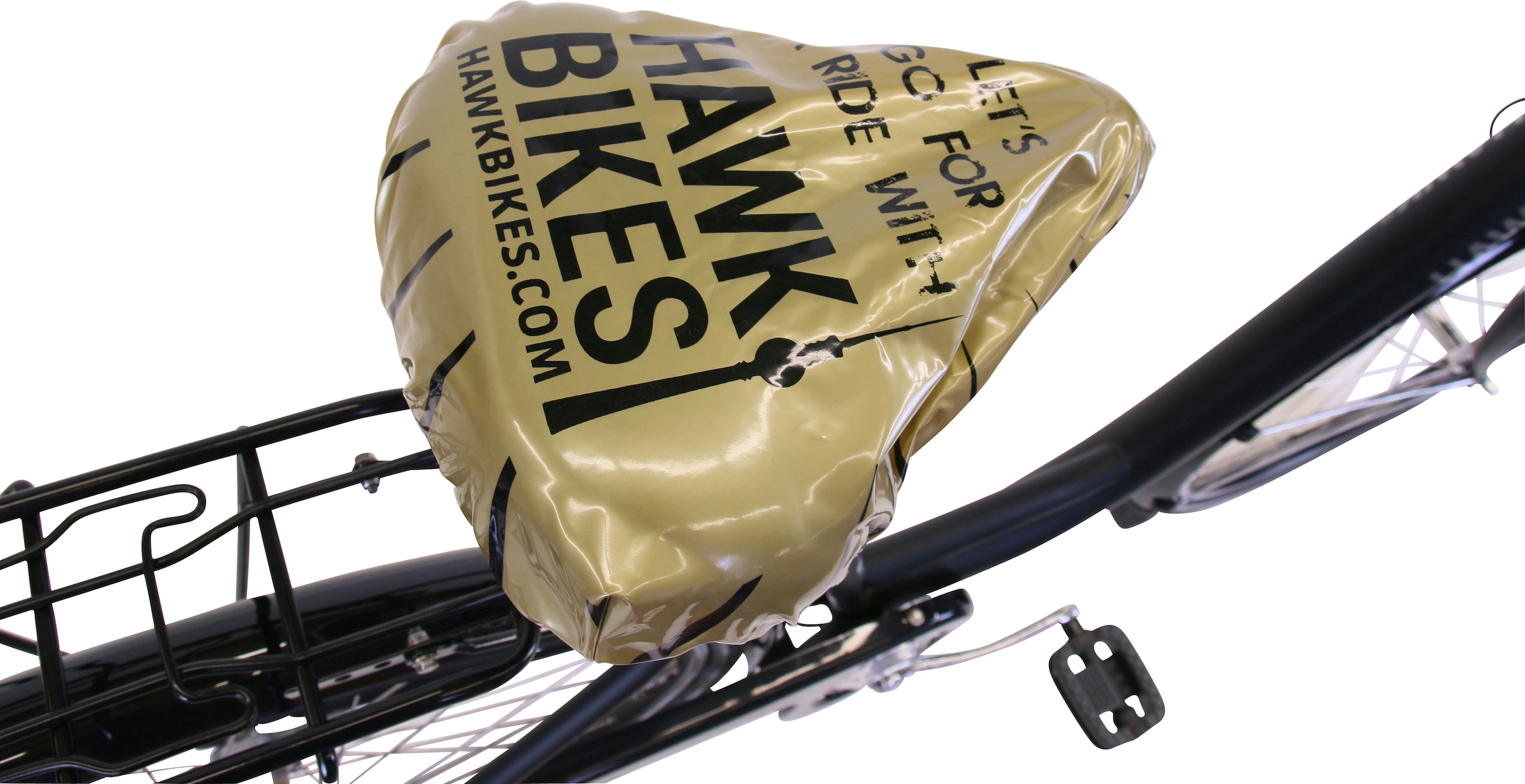 HAWK Bikes Cityrad »HAWK City Wave Premium Plus Black«, 3 Gang, Shimano, Nexus Schaltwerk