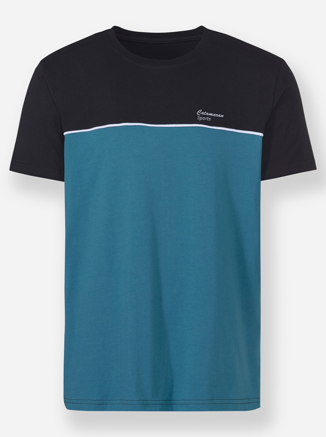 Catamaran Sportshirt Men's Multicolor Cotton Blend Size 48/50 2