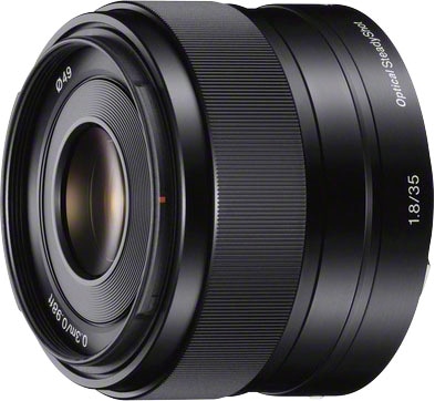 Sony Festbrennweiteobjektiv »SEL-35F18 E-Mount Standard«, E 35mm F1.8, OSS, APS-C